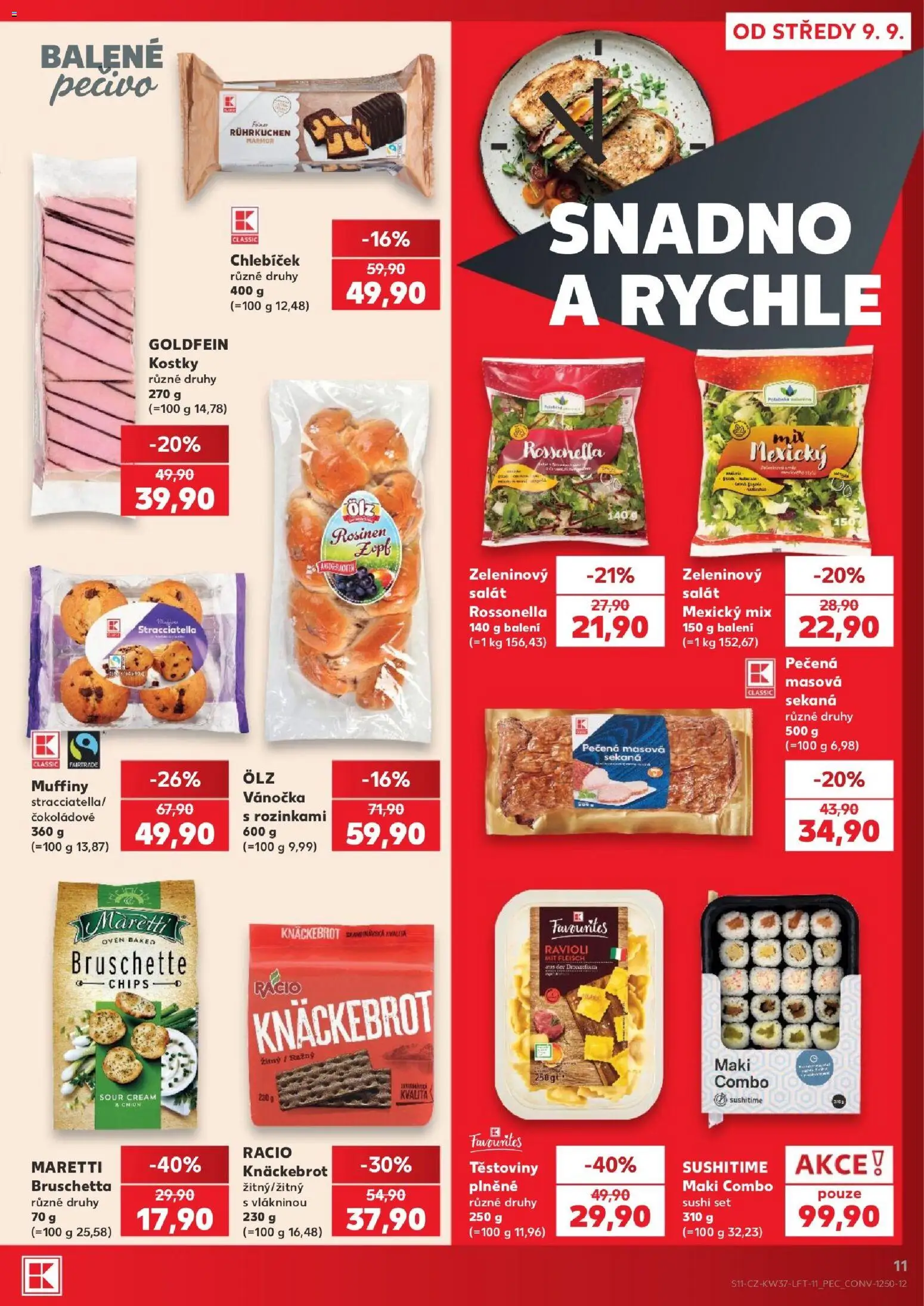 Kaufland leták - Brno od 09.09.2026 | Strana: 11