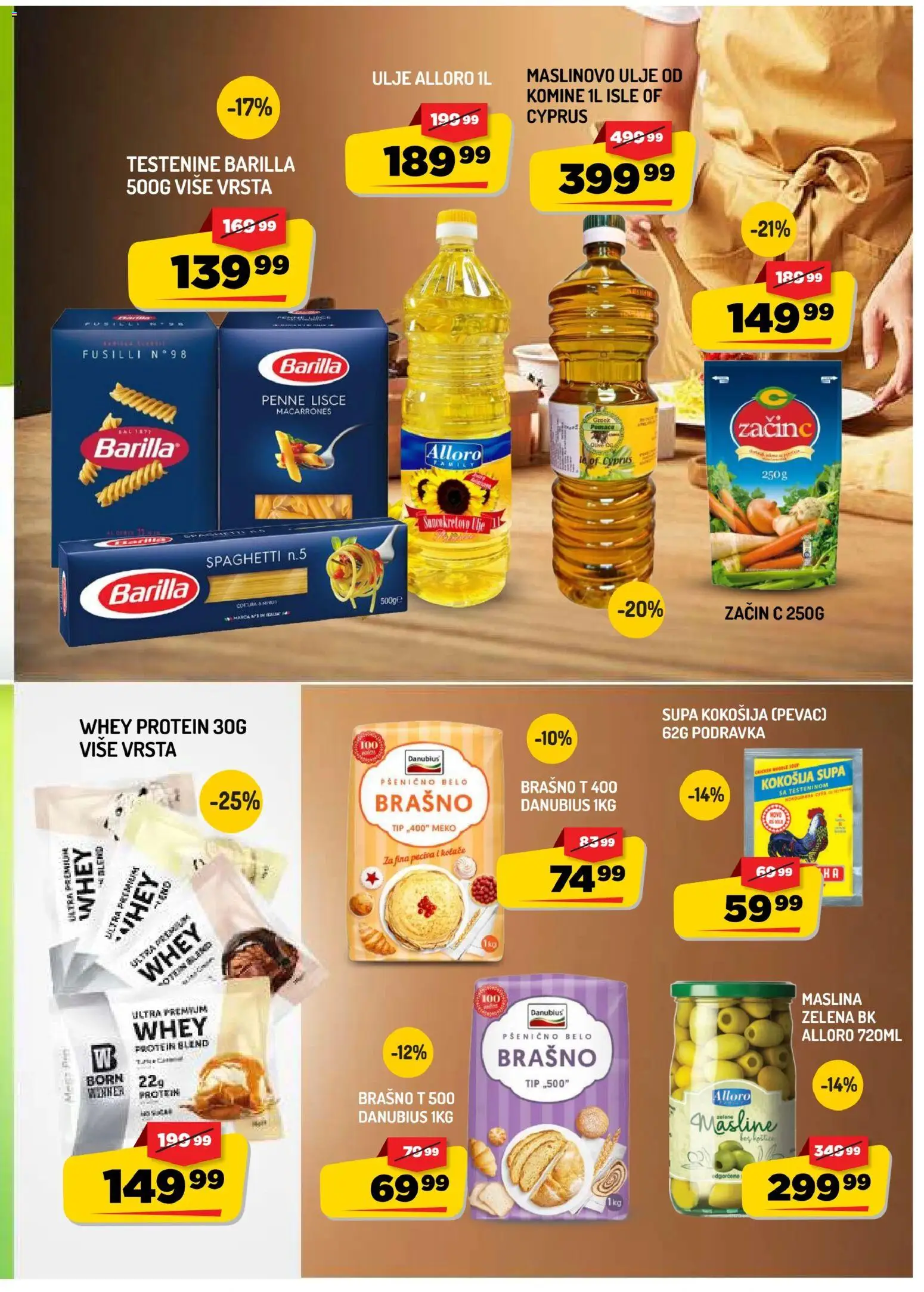 Aman katalog - važi od 21.08.2026 | Strana: 9 | Proizvode: Protein, Masline, Pasta, Maslinovo ulje