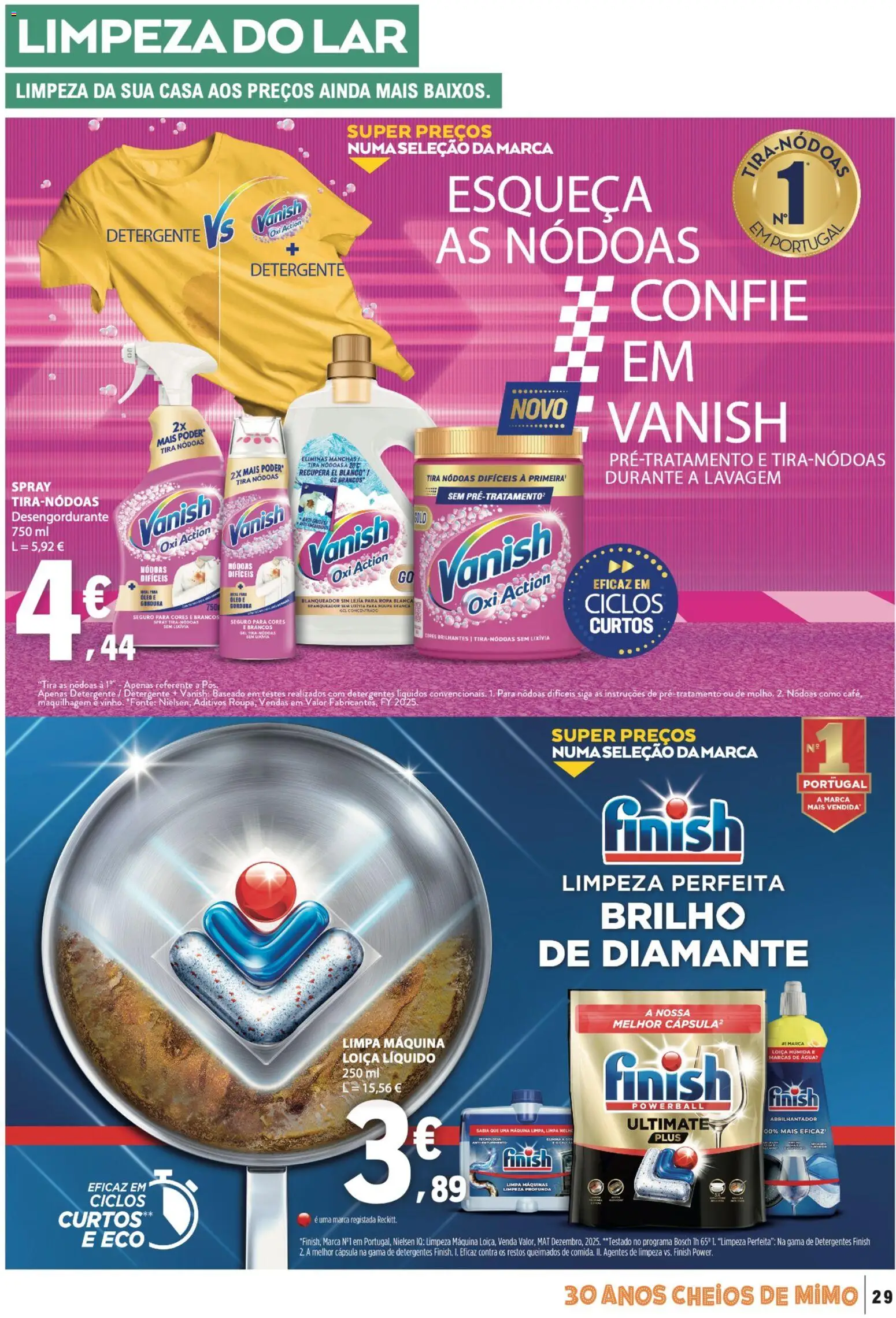 E.Leclerc folheto │ válido de 04.06.2026 | Página: 29 | Produtos: Agua, Maquilhagem, Detergente, Óleo