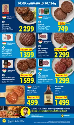MISSISSIPPI BBQ-szósz, Original, 510 g; 1 kg = 2 939 Ft - amely érvényes a következő dátumtól: 2026.07.09. | Oldal: 10