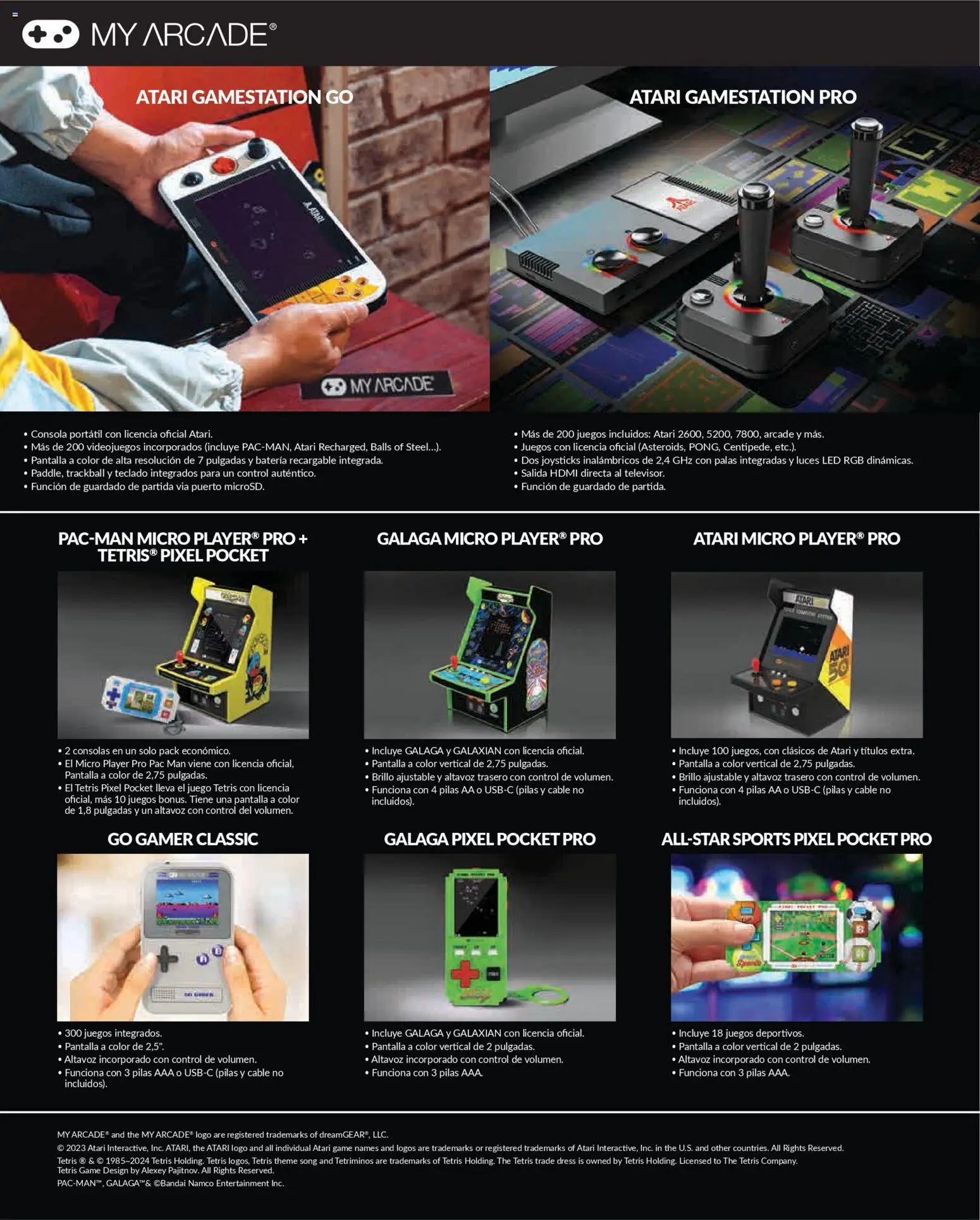 Game folleto │ válido desde el 03/12/2025 | Página: 64 | Productos: Pilas AA, Consola, Teclado, Cable