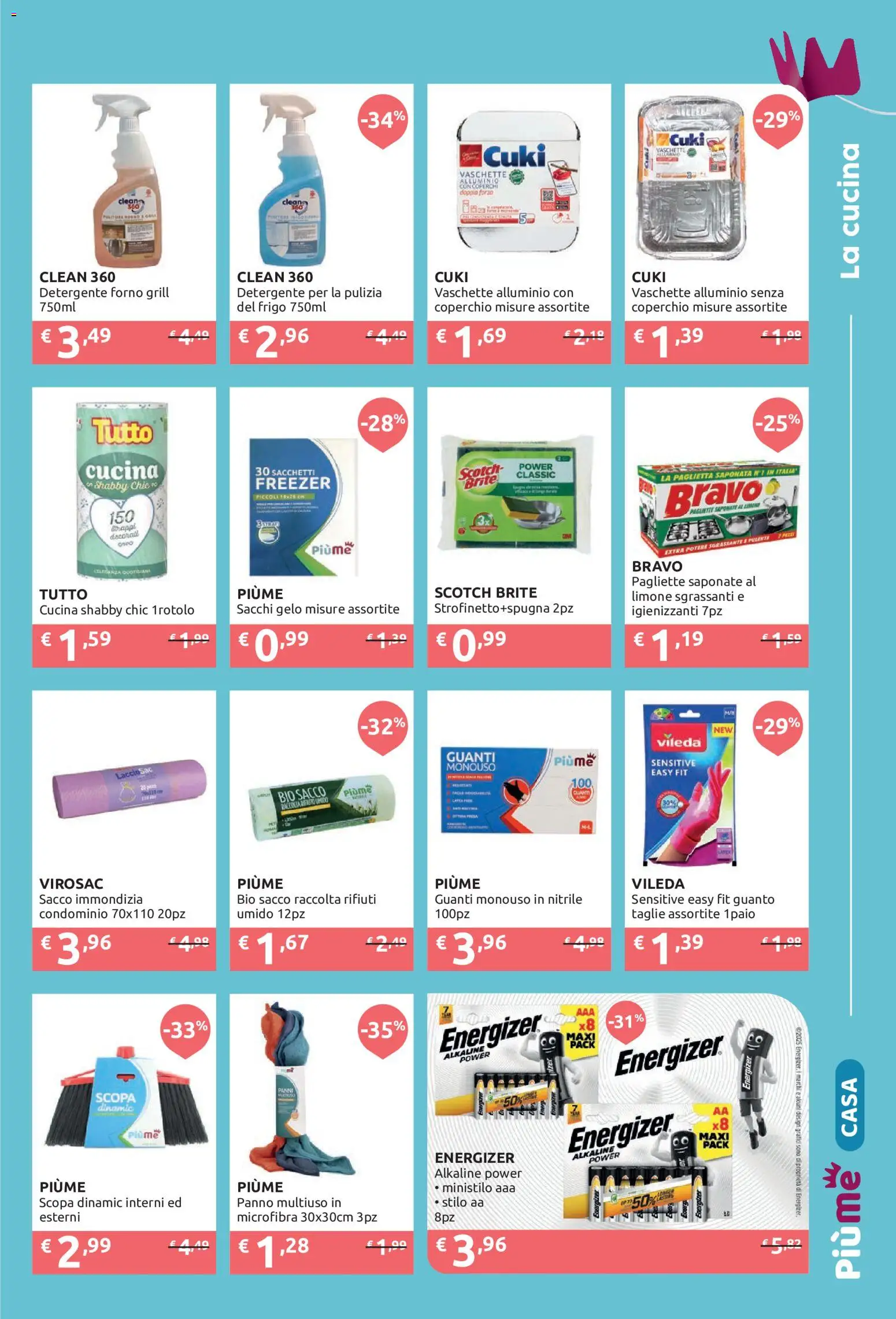 Volantino IperSoap del 03/08/2026 | Pagina: 25 | Prodotti: Detergente, Limone, Guanti, Alluminio