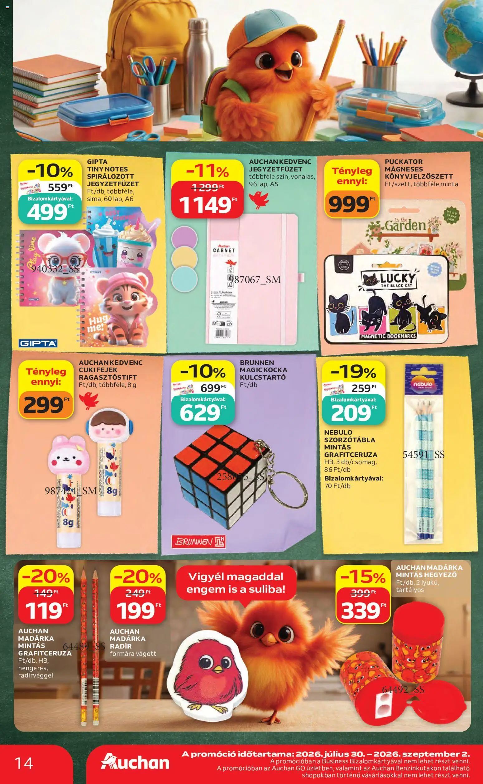 Auchan akciós ujság - amely érvényes a következő dátumtól: 2026.08.06. | Oldal: 14 | Termékek: Lime