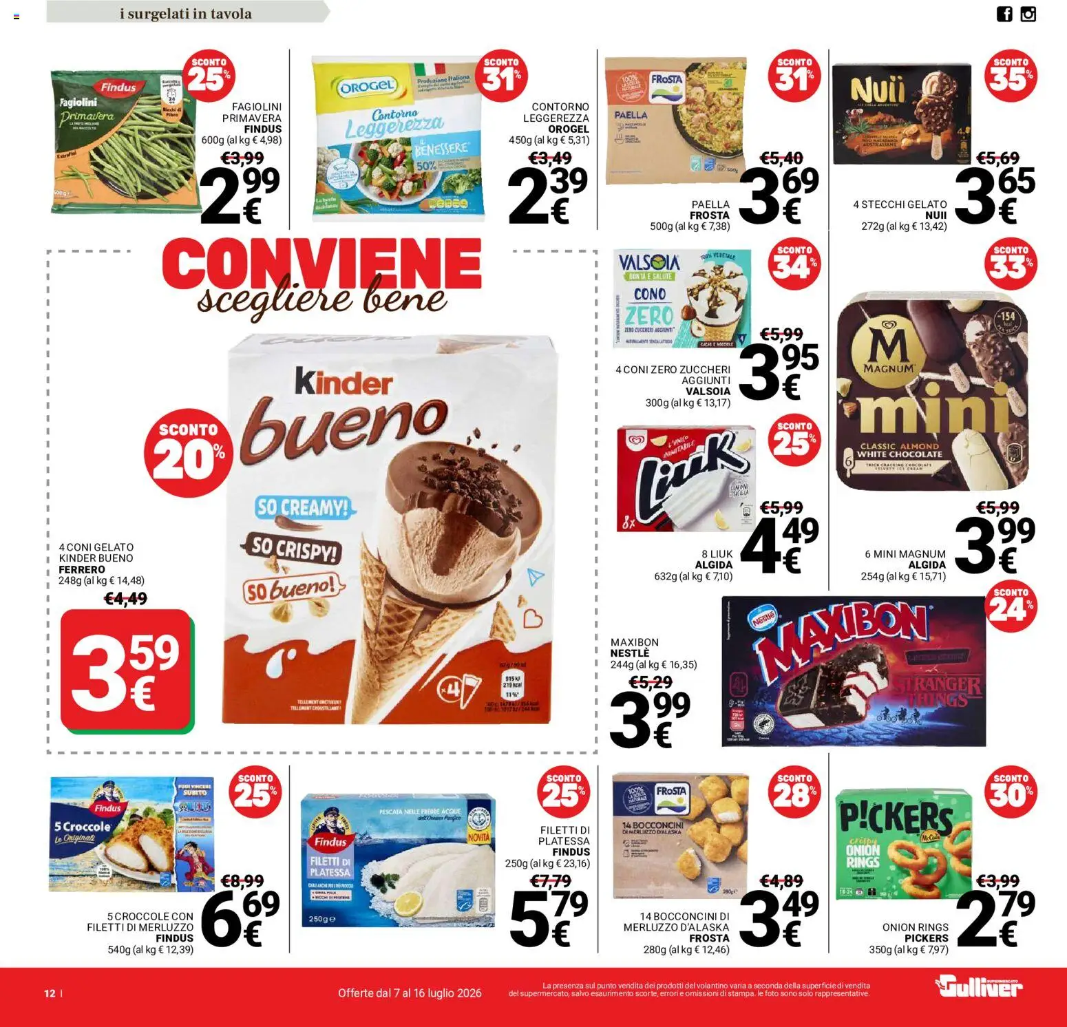 Volantino Gulliver del 07/07/2026 | Pagina: 12