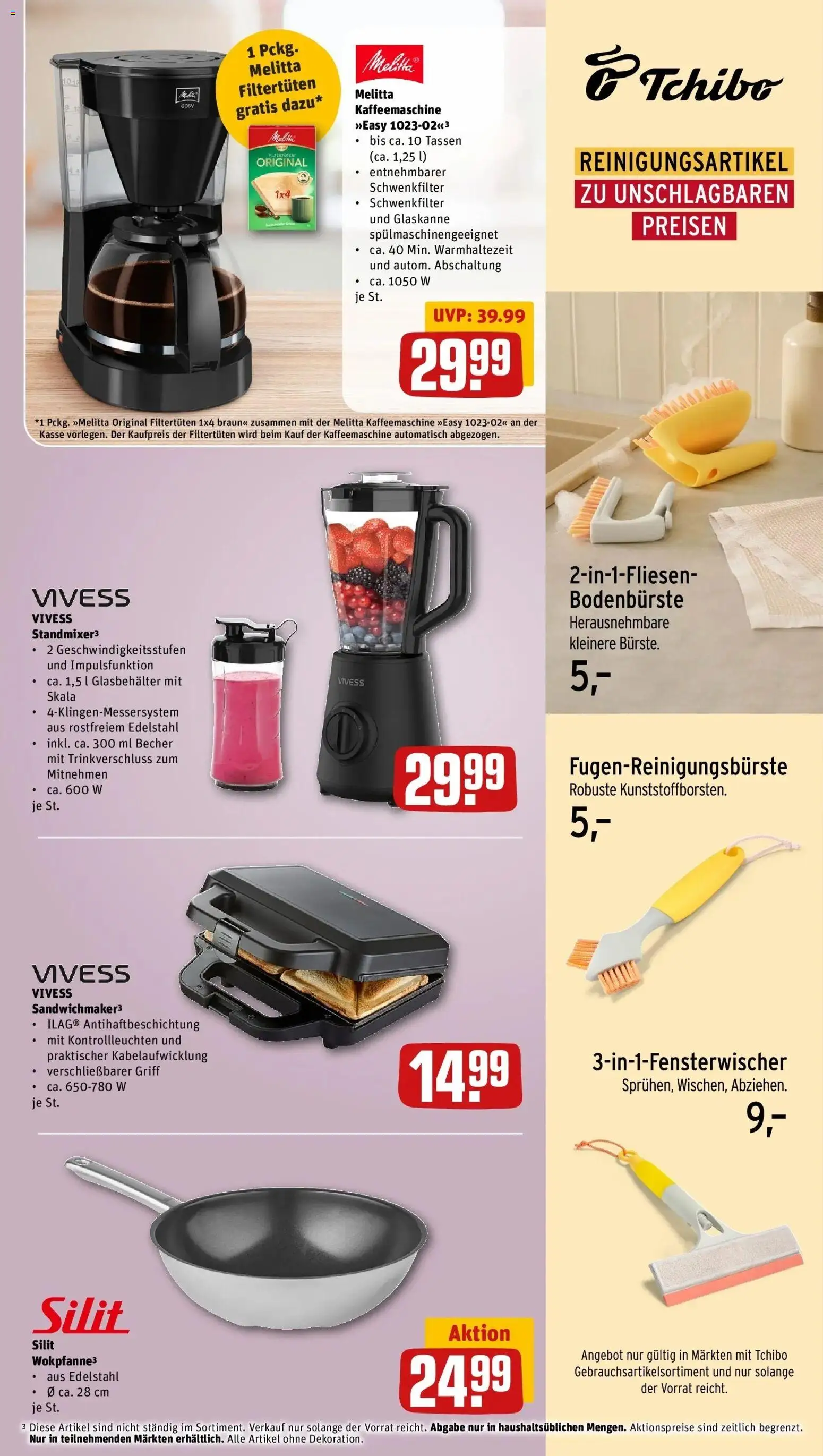 REWE Prospekt ab 28.09.2026 zum Blättern » Angebote | Seite: 35 | Produkte: Melitta, Kaffeemaschine