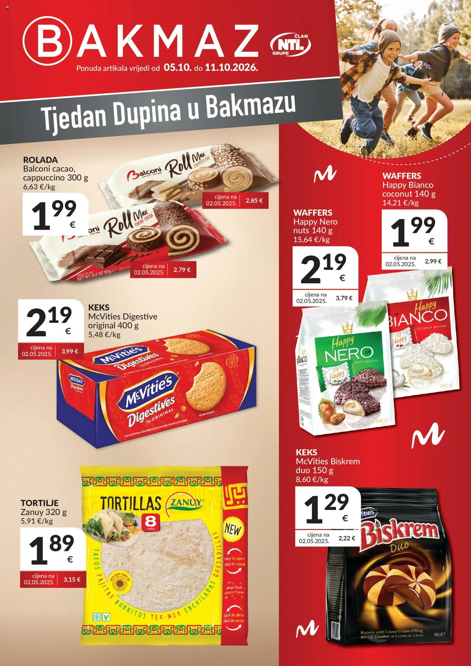 Bakmaz katalog | vrijedi od 05.10.2026 | Stranica: 1