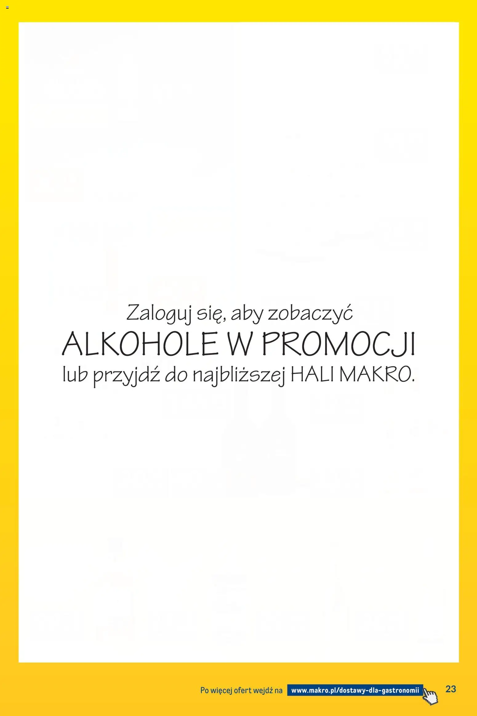 Makro gazetka - Dostawy dla gastronomii od 01.06.2026 | Strona: 23