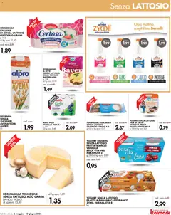 Anteprima del volantino Italmark volantino Bellezza & Benessere valido a partire dal 06.05.2026 | Pagina: 23 | Prodotti: Yogurt senza lattosio, Yogurt, Formaggio, Tomino