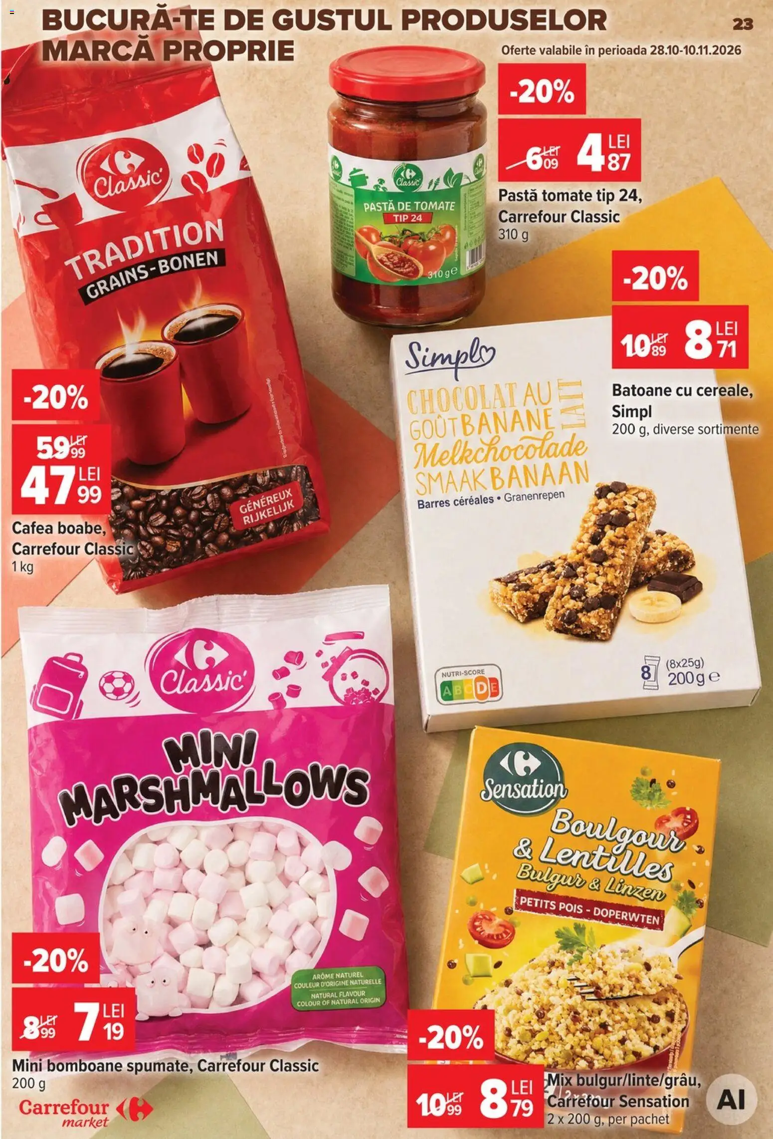 Noul catalog Carrefour – valabil de la 28.10.2026 | Pagină: 23