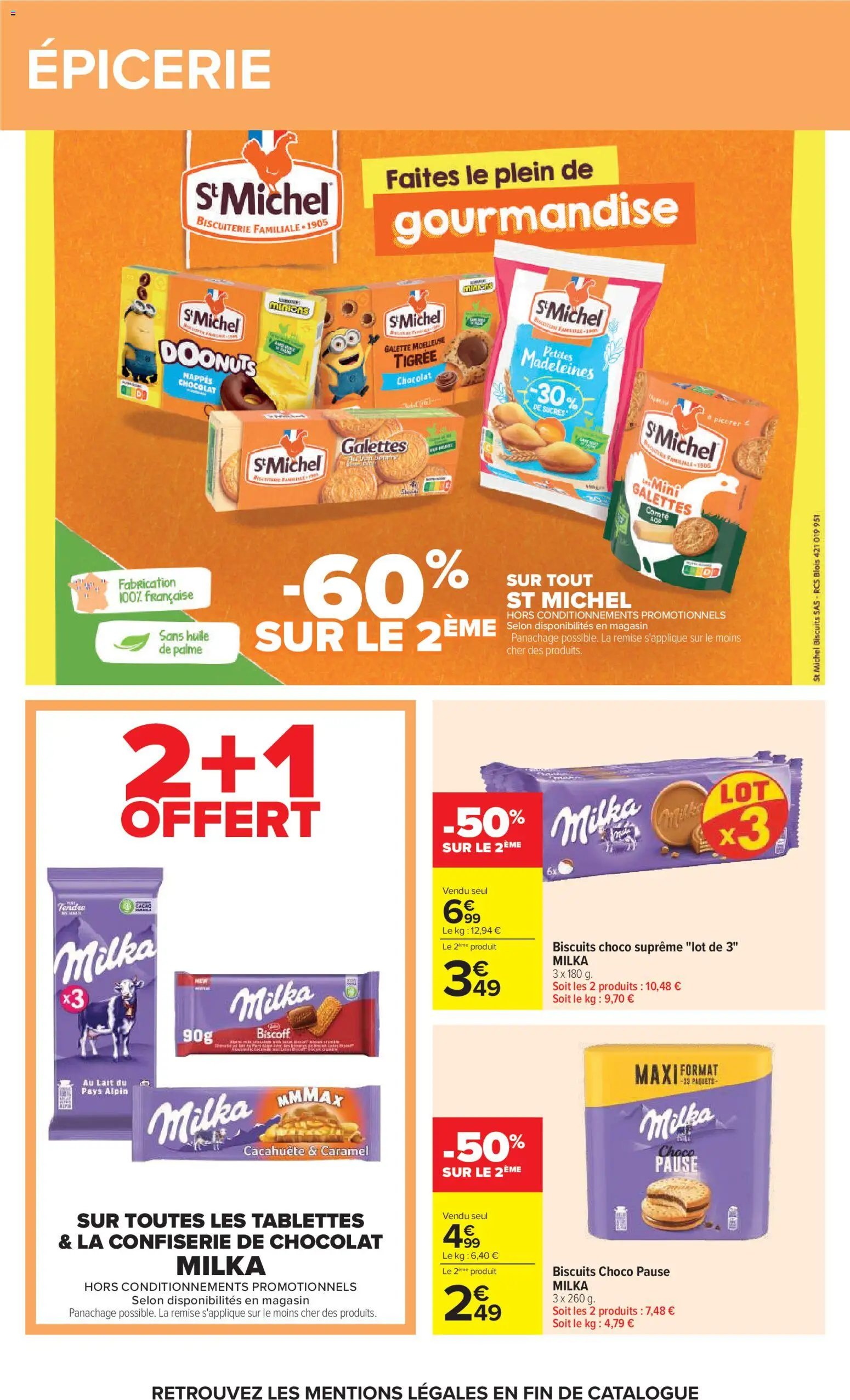 {H1} | Page: 38 | Produits: Cacahuète, Lait, Huile, Chocolat