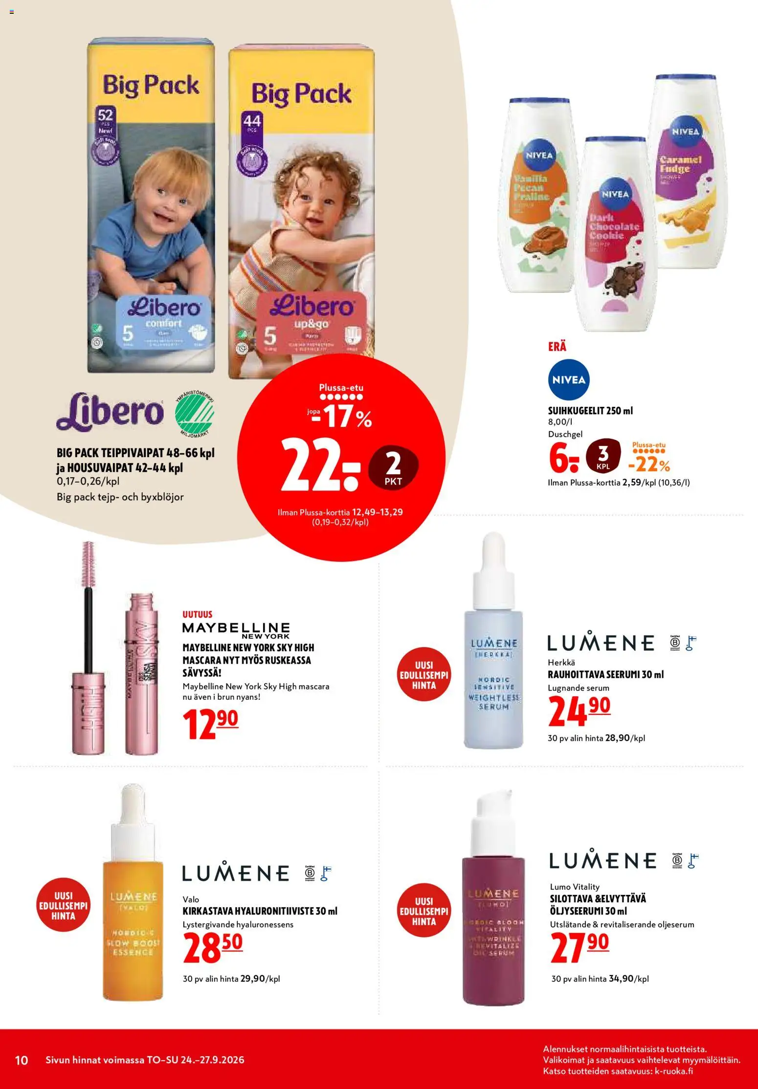K-Citymarket tarjoukset – voimassa 24/09/2026 alkaen | Sivu: 10