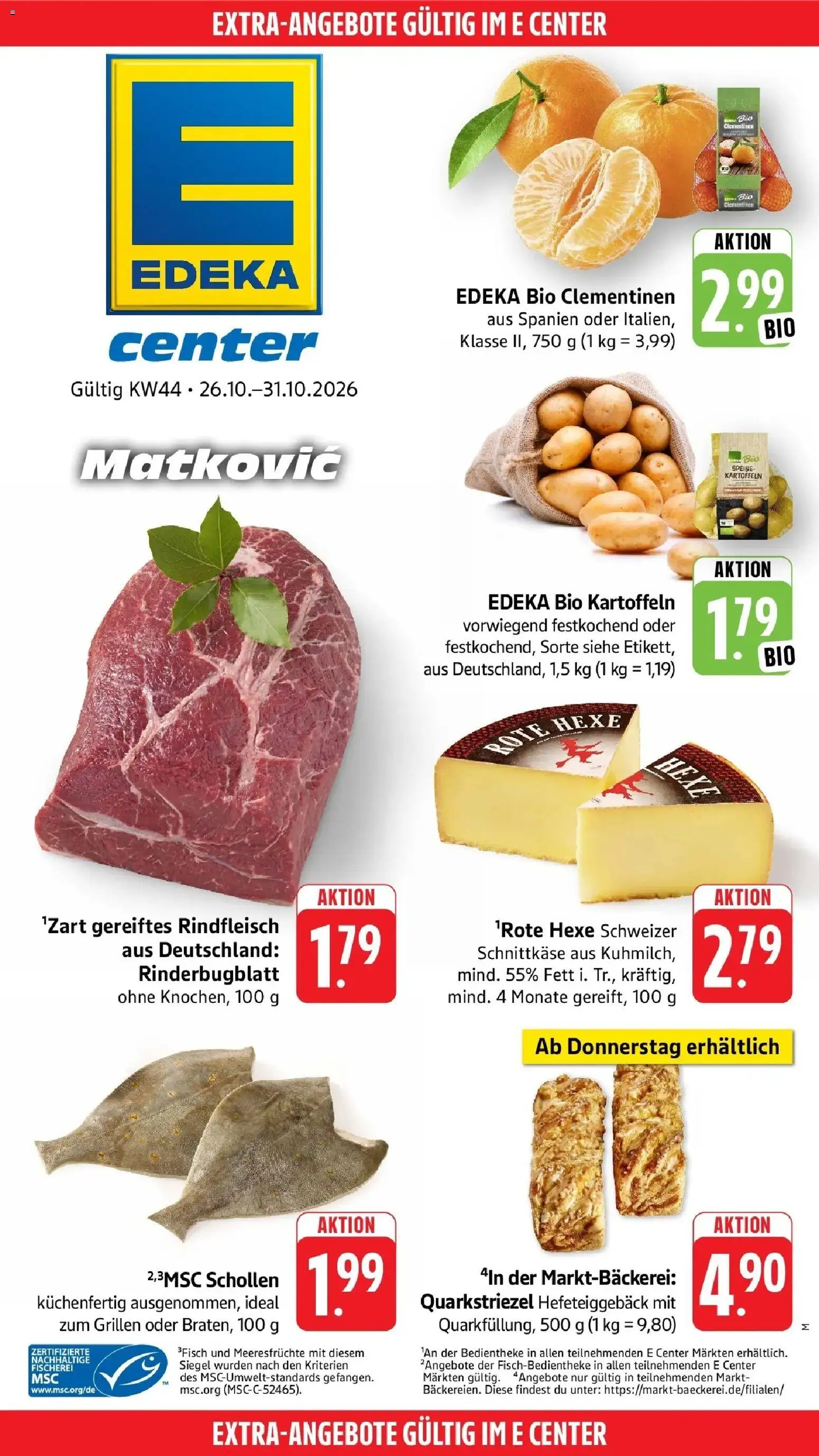 Edeka Prospekt Möglingen (ab 26.10.2026) » Angebote Online | Seite: 47 | Produkte: Kartoffeln, Meeresfrüchte, Rindfleisch