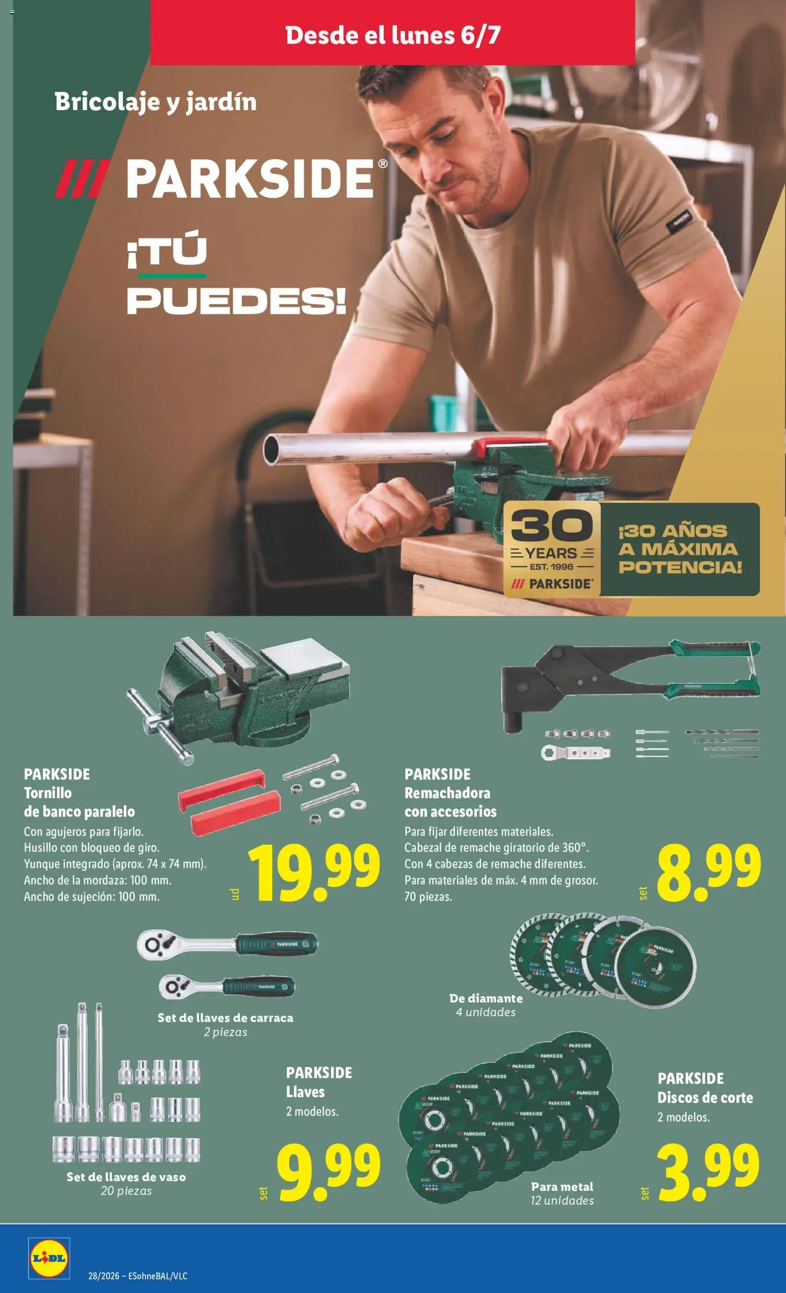 Lidl folleto de bazar │ válido desde el 06/07/2026 | Página: 10