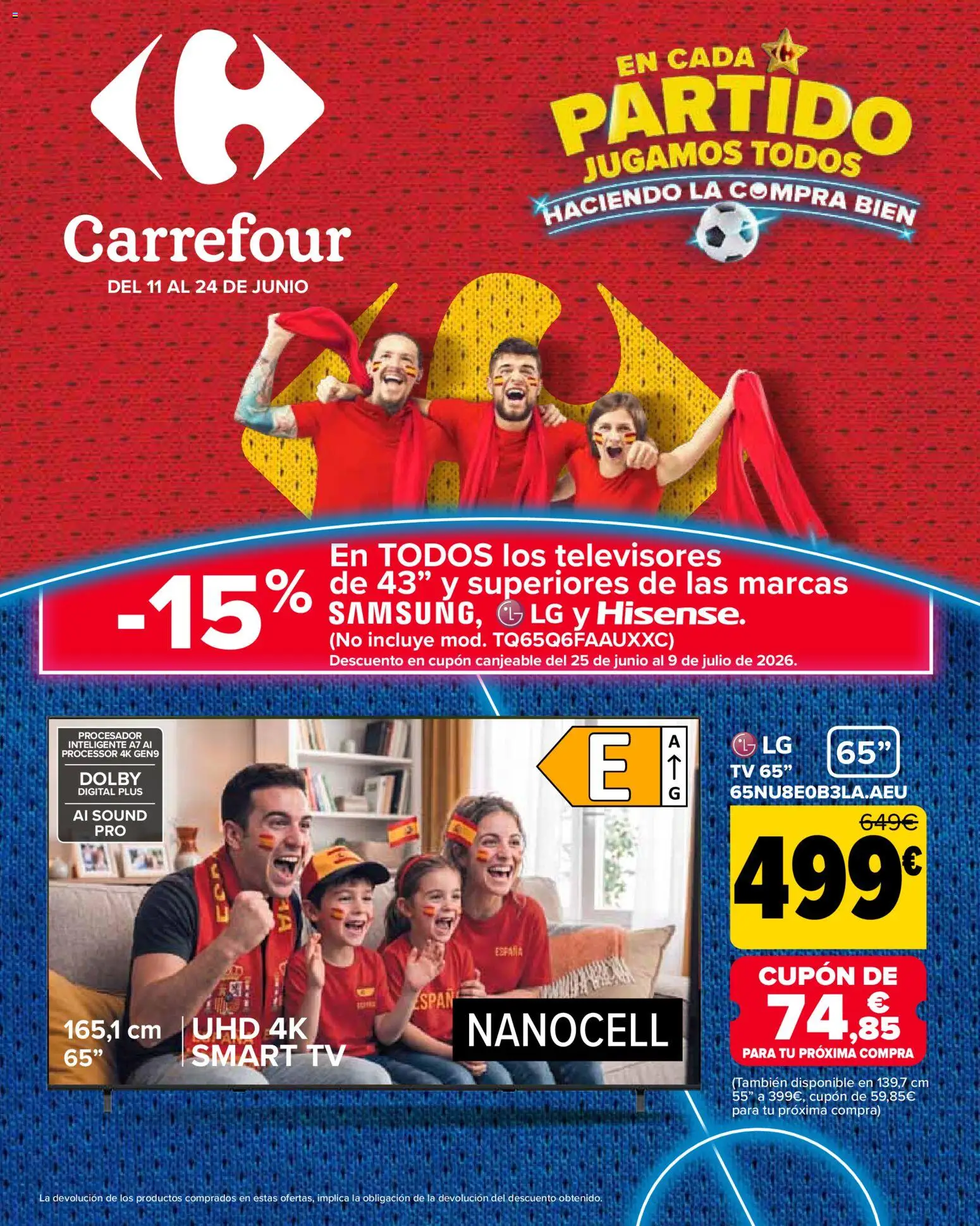Carrefour La Fiesta del Futbol │ válido desde el 11.06.2026 | Página: 1