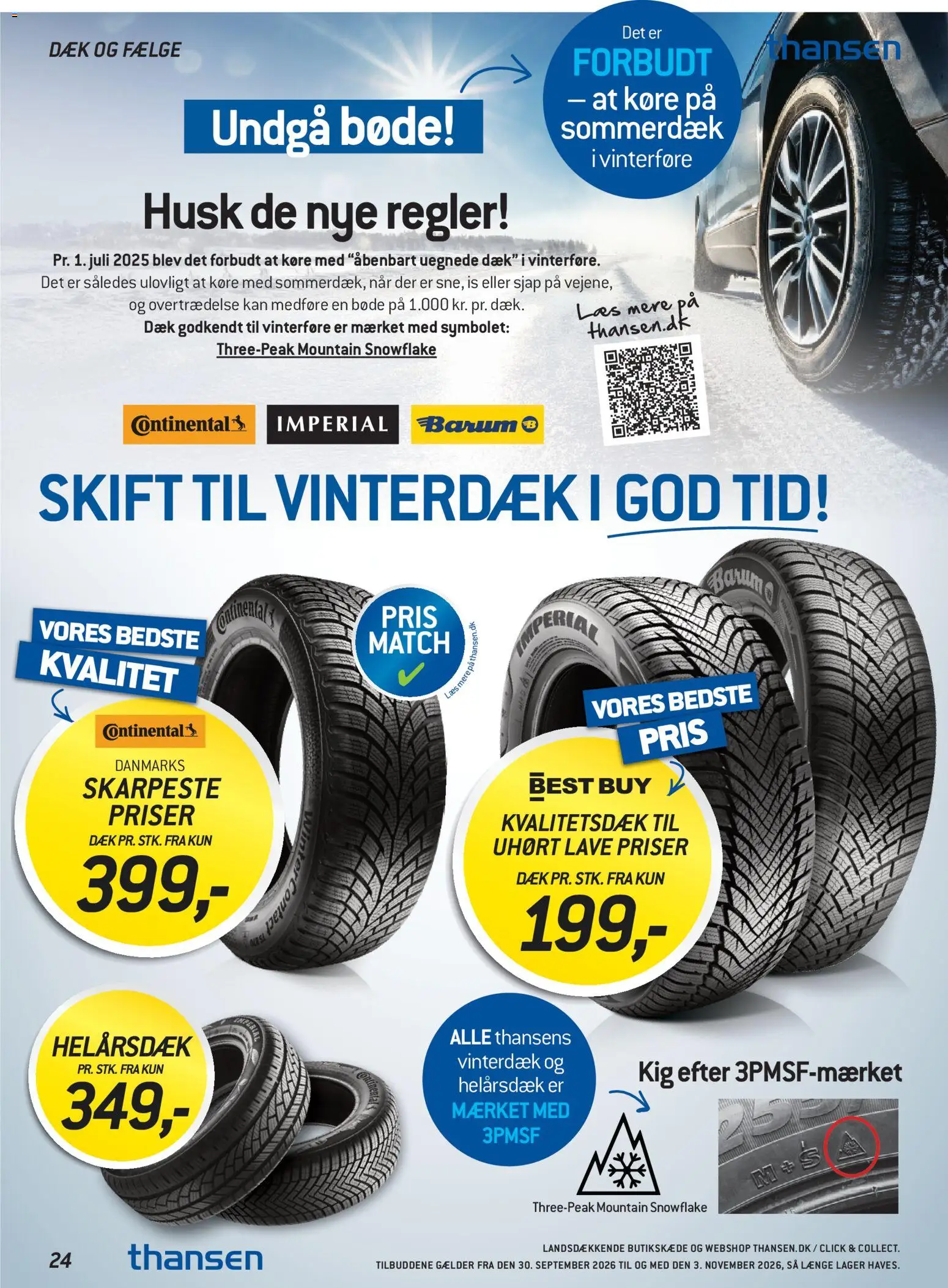 Thansen tilbudsavis – gyldig fra 30/09/2026 | Side: 24 | Produkter: Is