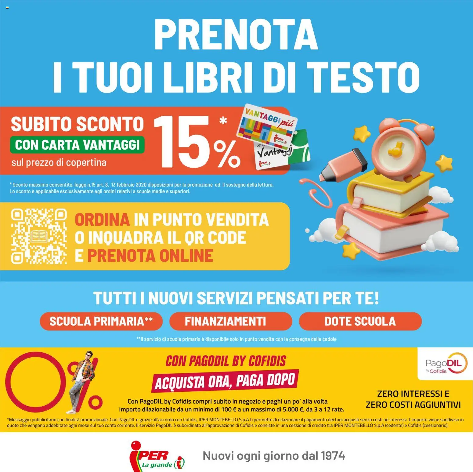 Volantino Iper del 10/08/2026 | Pagina: 33 | Prodotti: Libri, Tè