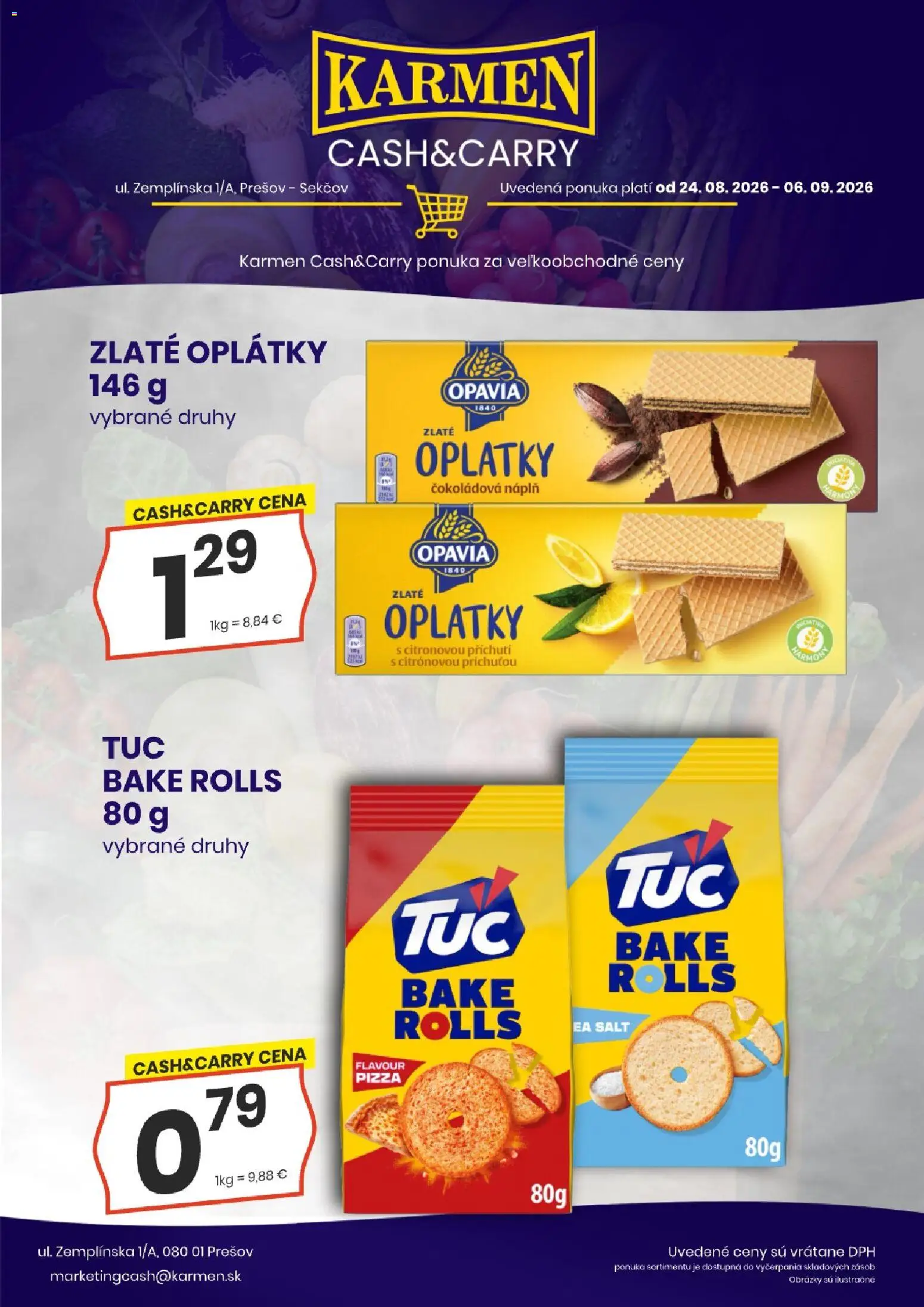 Nové KARMEN CBA akcie – leták je platný od 24.08.2026 | Strana: 5 | Produkty: Pizza