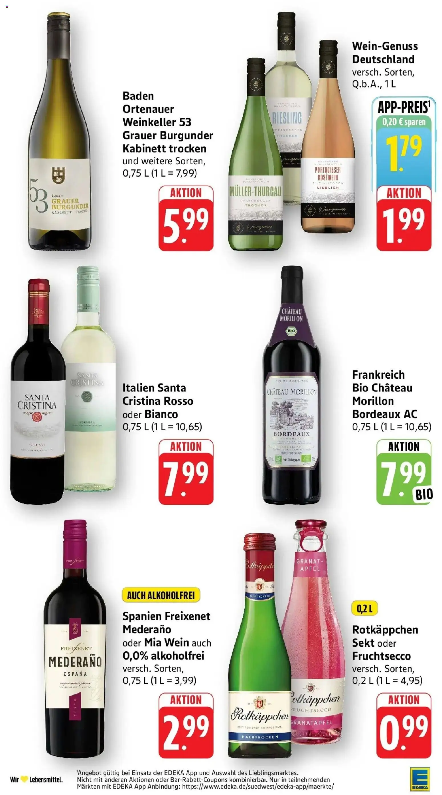 Edeka Prospekt Horb Am Neckar (ab 21.09.2026) » Angebote Online | Seite: 30 | Produkte: Granatapfel, Rosewein, Fruchtsecco, Wein