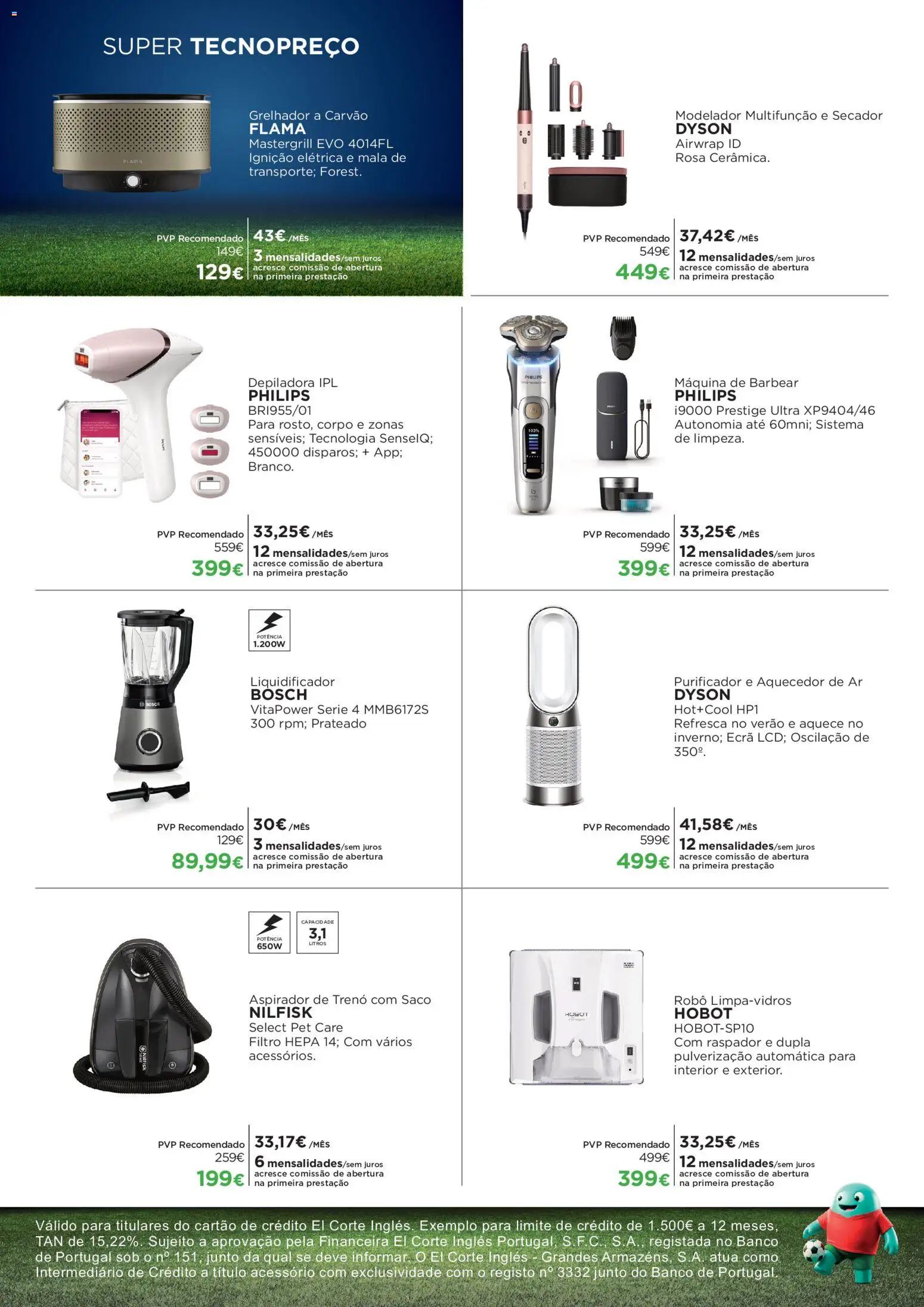 El Corte Ingles folheto │ válido de 05.06.2026 | Página: 11 | Produtos: Aquecedor, Robô, Aspirador, Banco