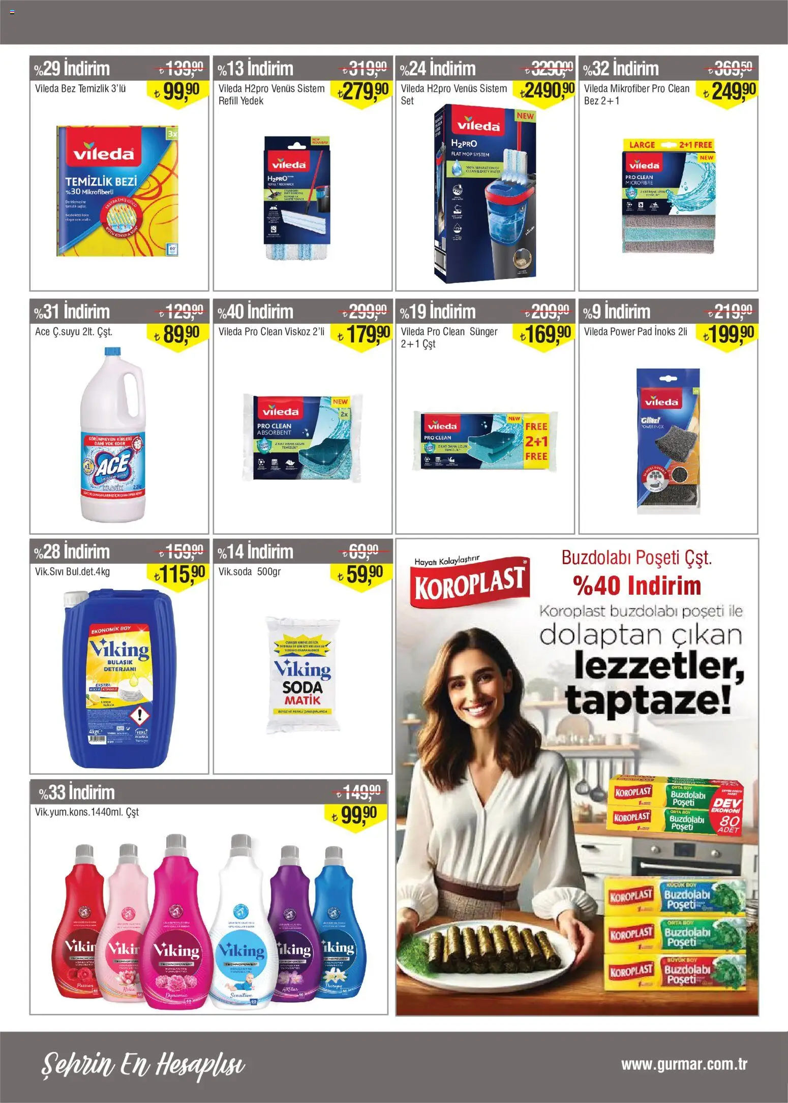 Gürmar Katalog - 15 Ağustos 2026 tarihinden itibaren geçerlidir | Sayfa: 14 | Ürünler: Yumuşatıcı, Soda, Buzdolabı