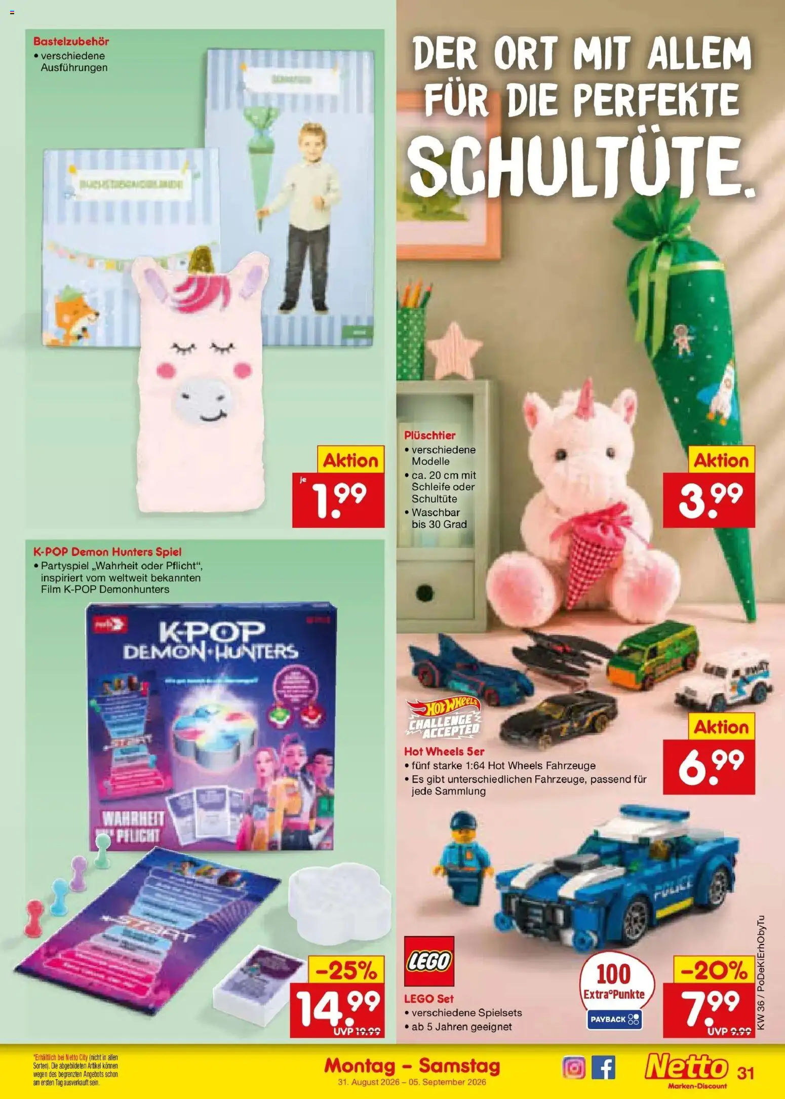 Netto Marken-Discount Prospekt Regensburg (ab 31.08.2026) » Angebote | Seite: 41 | Produkte: Spiel