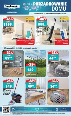 Pogląd oferty "Kosz na pranie 45 l, szary, Kosz na pranie" - ważna od 04.04.2026 | Strona: 4 | Produkty: Suszarka na pranie, Deska do prasowania, Mop obrotowy, Vileda