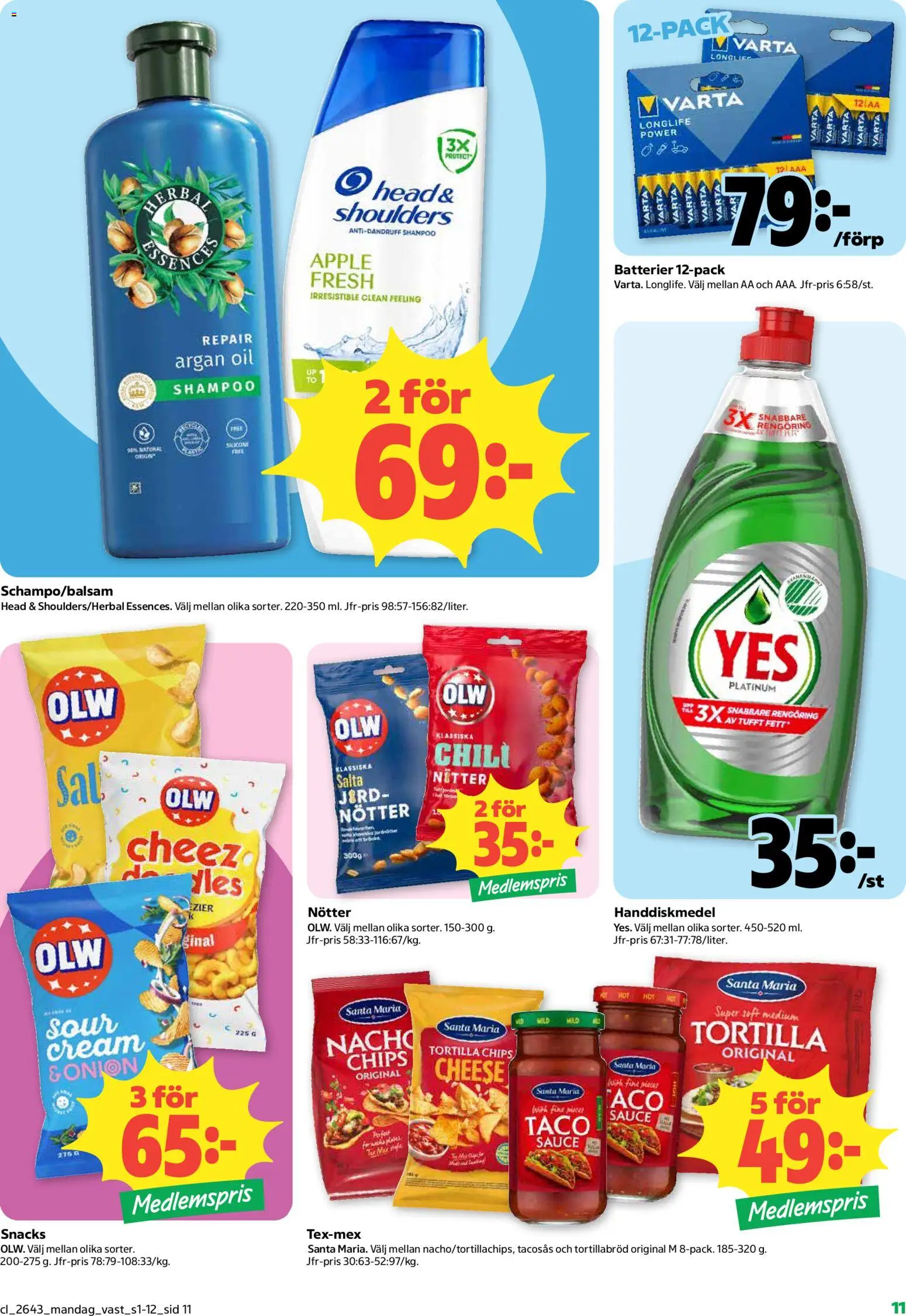 Coop reklamblad aktuell från 19/10/2026 | Sida: 11
