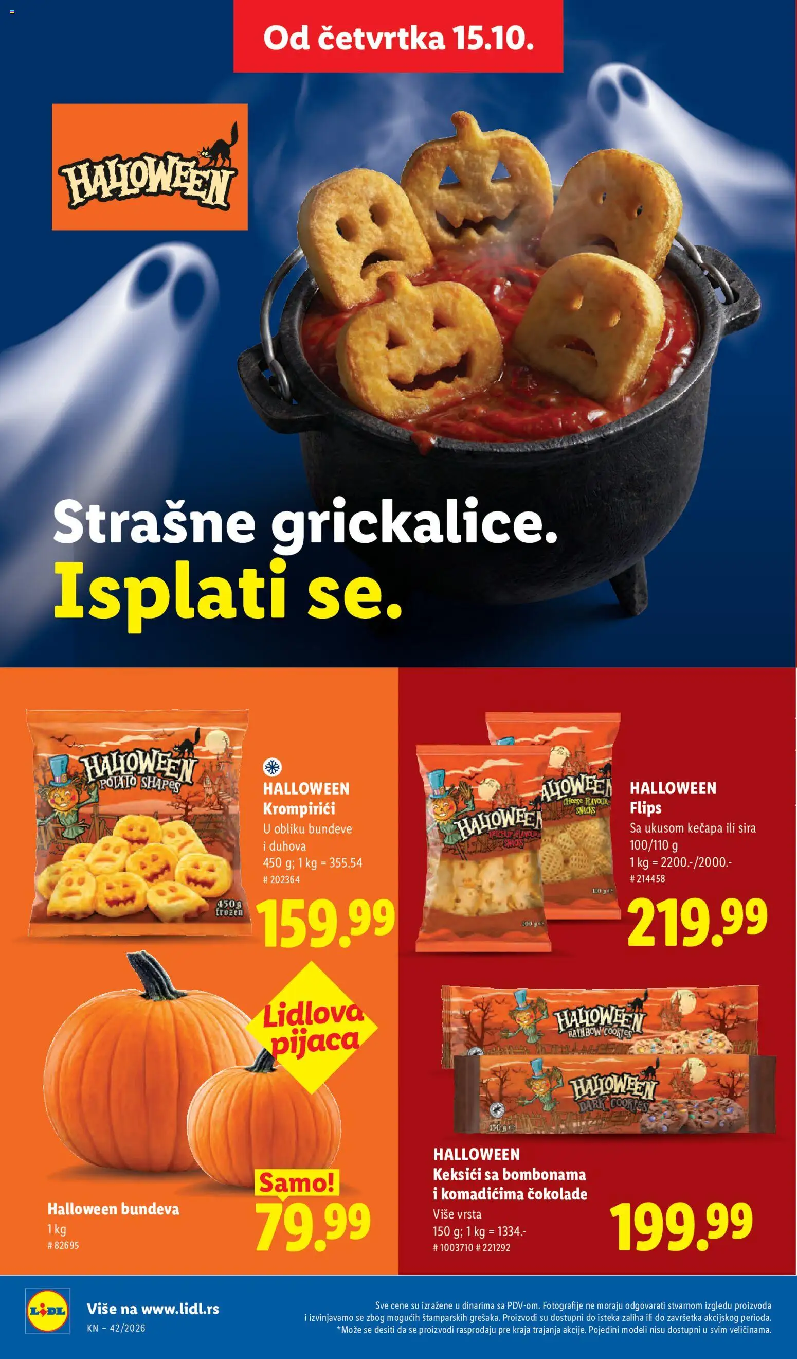 Lidl katalog - važi od 15.10.2026 | Strana: 58 | Proizvode: Bundeva
