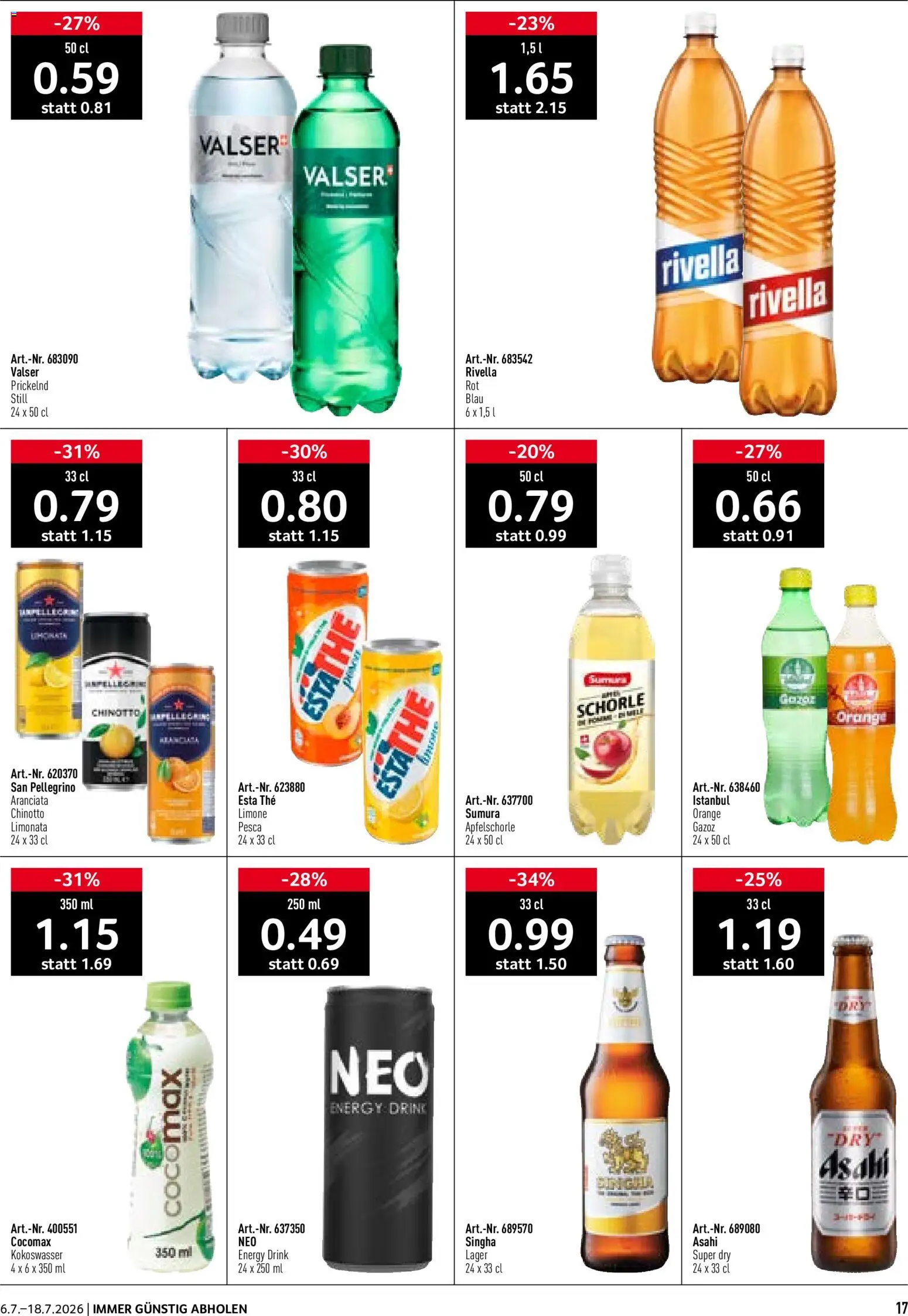 Prodega Aktionen Take Away – gültig ab 06.07.2026 | Seite: 17