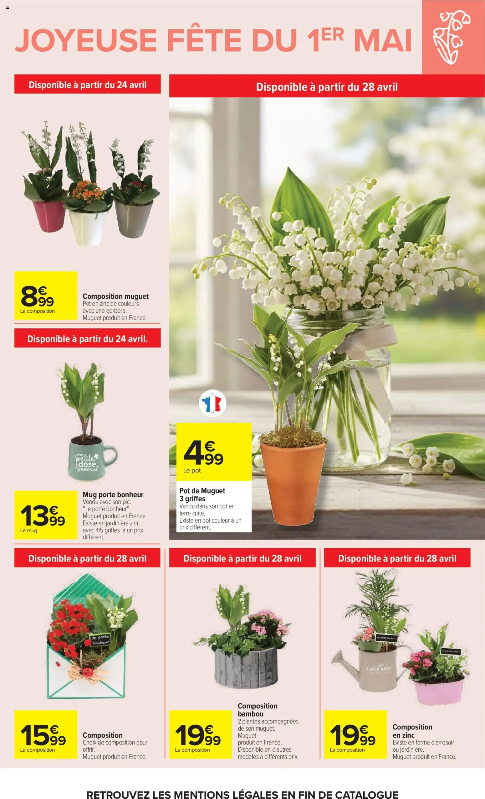 {H1} | Page: 77 | Produits: Plantes, Jardinière, Porte, Muguet