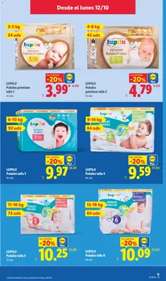 Vista previa Lidl folleto de bazar válido desde el 12/10/2026 | Página: 25 | Productos: Pañales