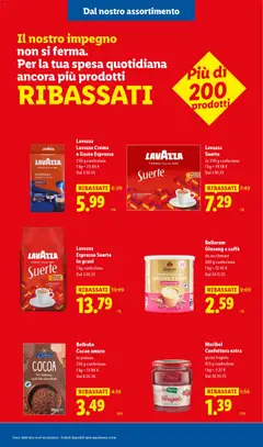 Anteprima del volantino Belbake Cacao amaro, in polvere, 250 g confezione valido a partire dal 08/01/2026 | Pagina: 27 | Prodotti: Crema, Caffè, Cacao, Lavazza