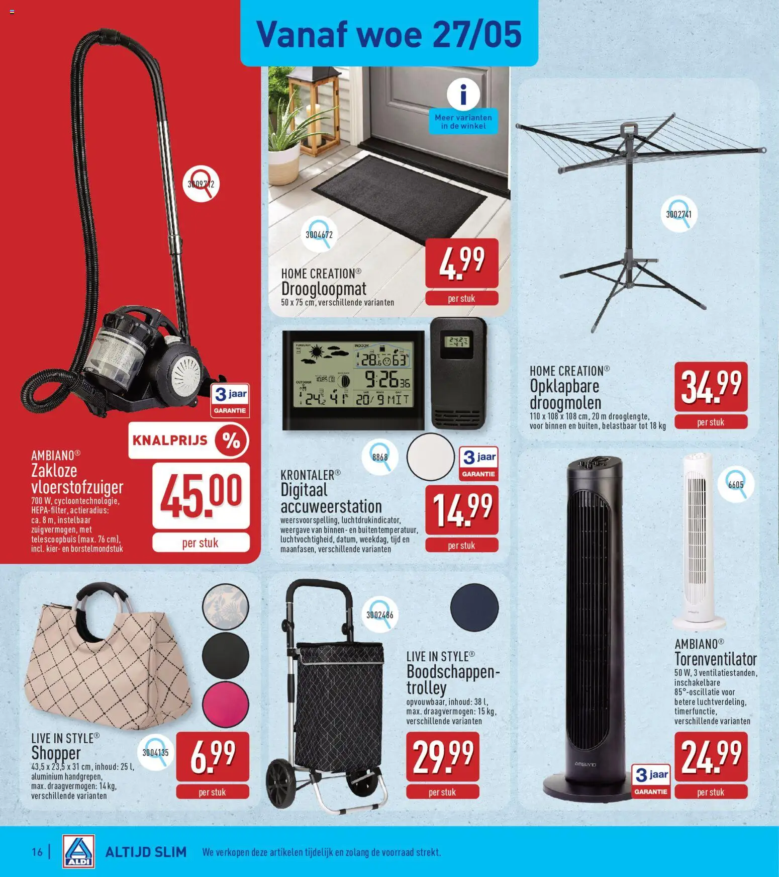 {H1} | Pagina: 16 | Producten: Trolley