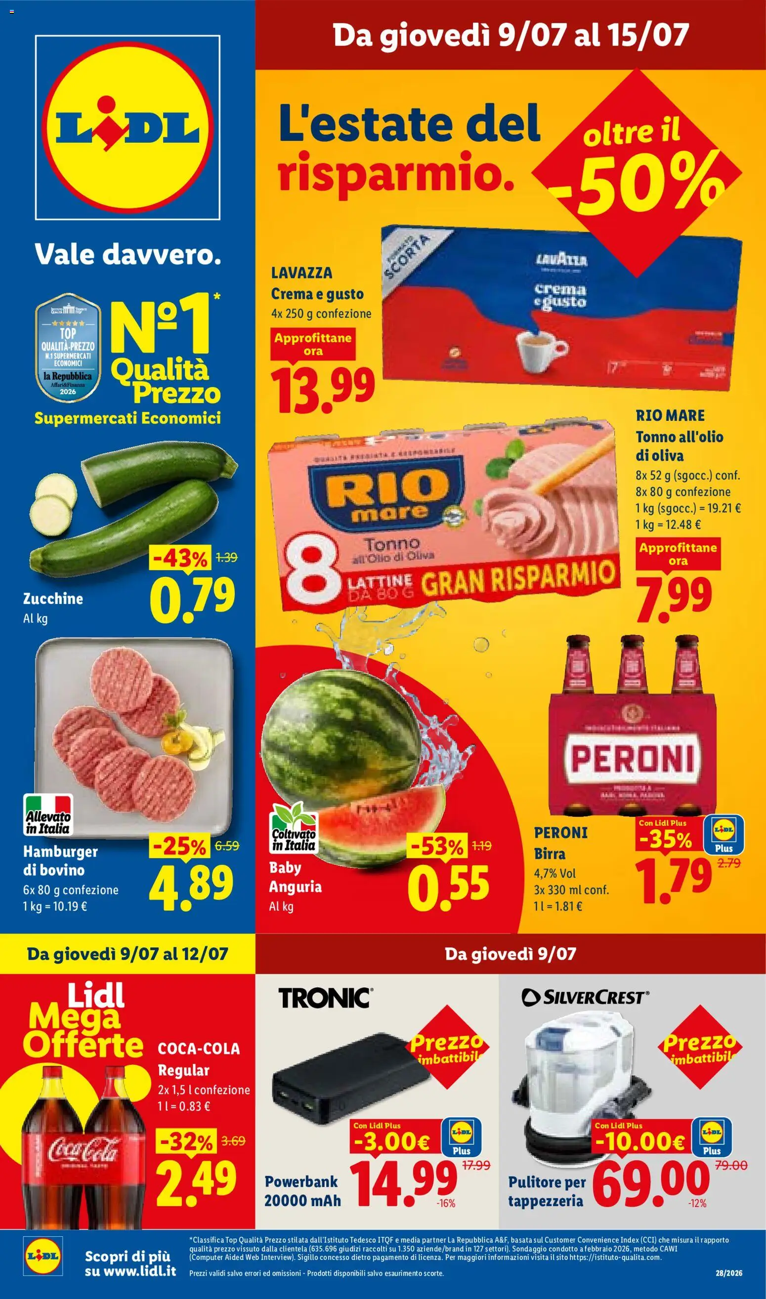 Volantino Lidl del 09/07/2026 | Pagina: 1