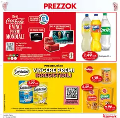 Anteprima del volantino Italmark volantino valido a partire dal 04.06.2026 | Pagina: 35 | Prodotti: The, Fanta, Bottiglia, Coca Cola