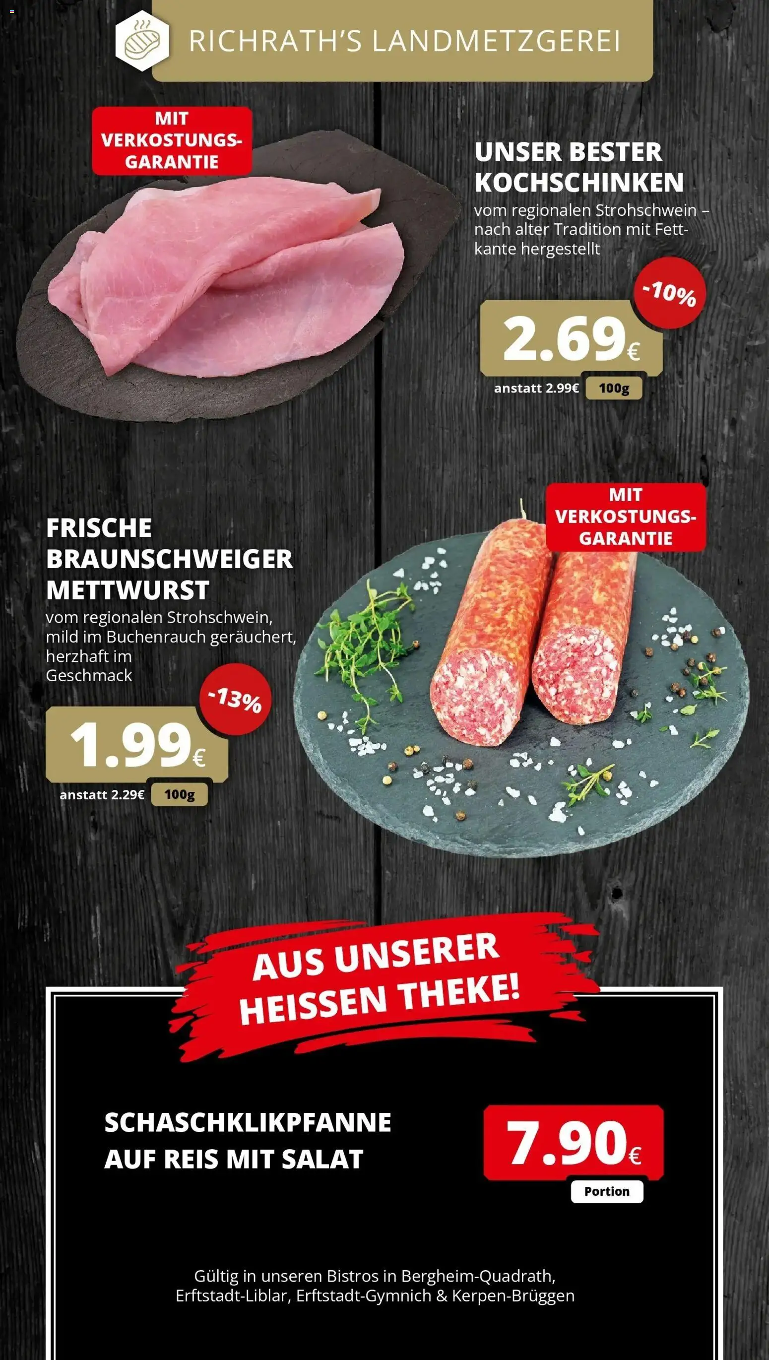 REWE Prospekt ab 26.10.2026 zum Blättern » Angebote | Seite: 14 | Produkte: Theke, Reis, Salat