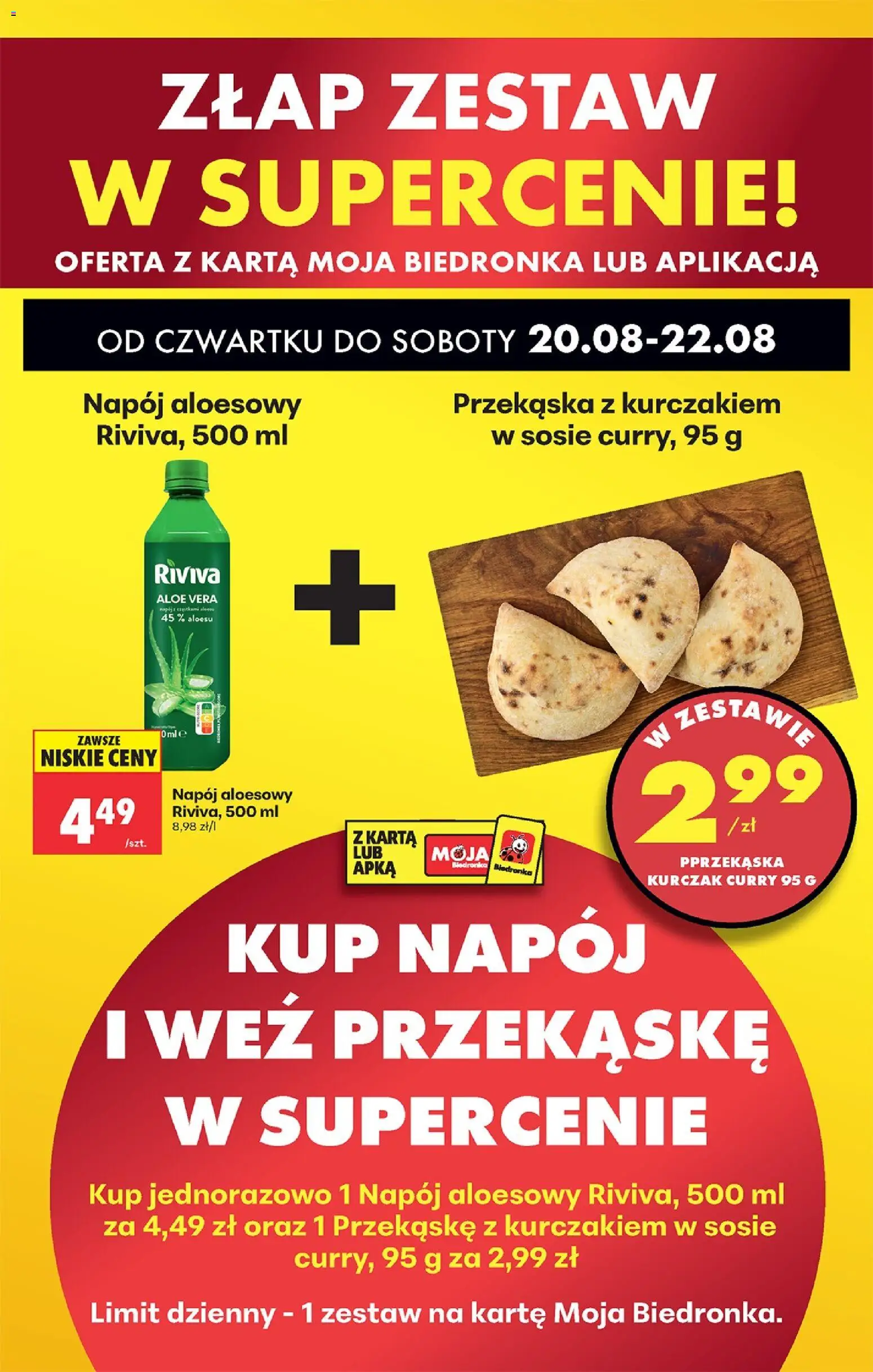 Biedronka Polsko leták - Codziennie niskie ceny od 20.08.2026 | Strana: 35 | Produkty: Aloe vera