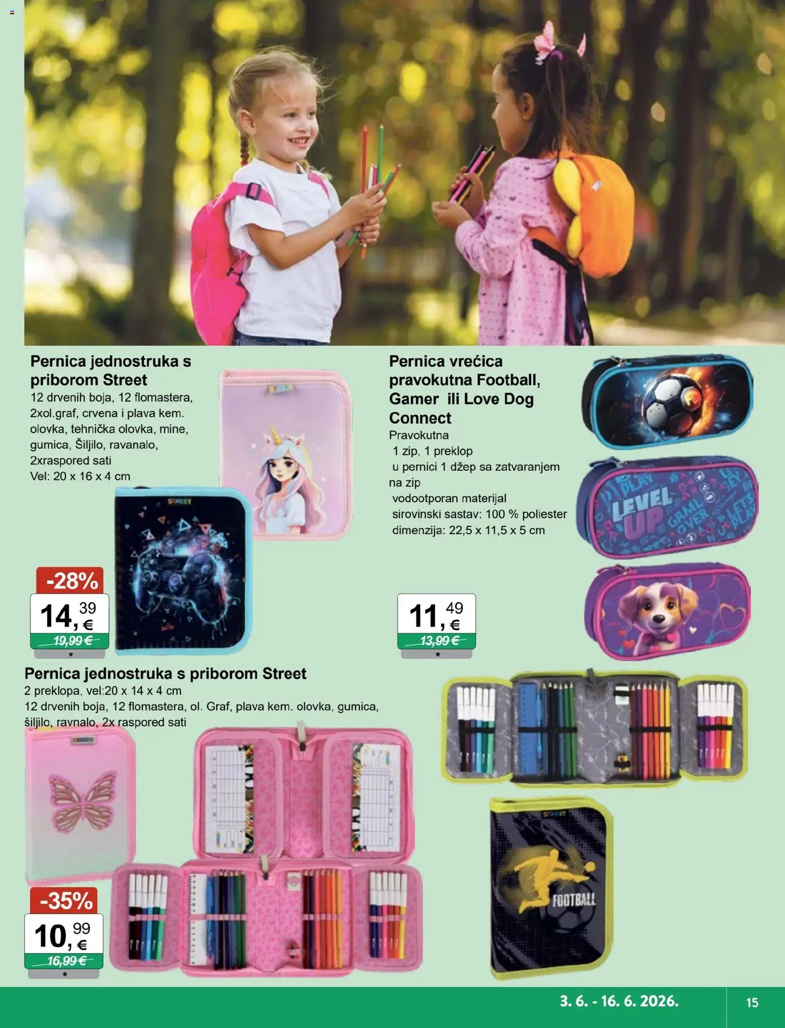 KTC katalog | vrijedi od 03.06.2026 | Stranica: 15 | Proizvodi: Pernica, Sat