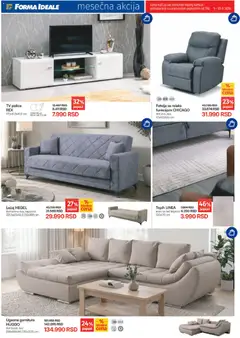 Forma Ideale katalog - pregled Forma Ideale kataloga - važi od 01.09.2026 | Strana: 4 | Proizvode: Fotelja, TV polica, Kapućino, Krem