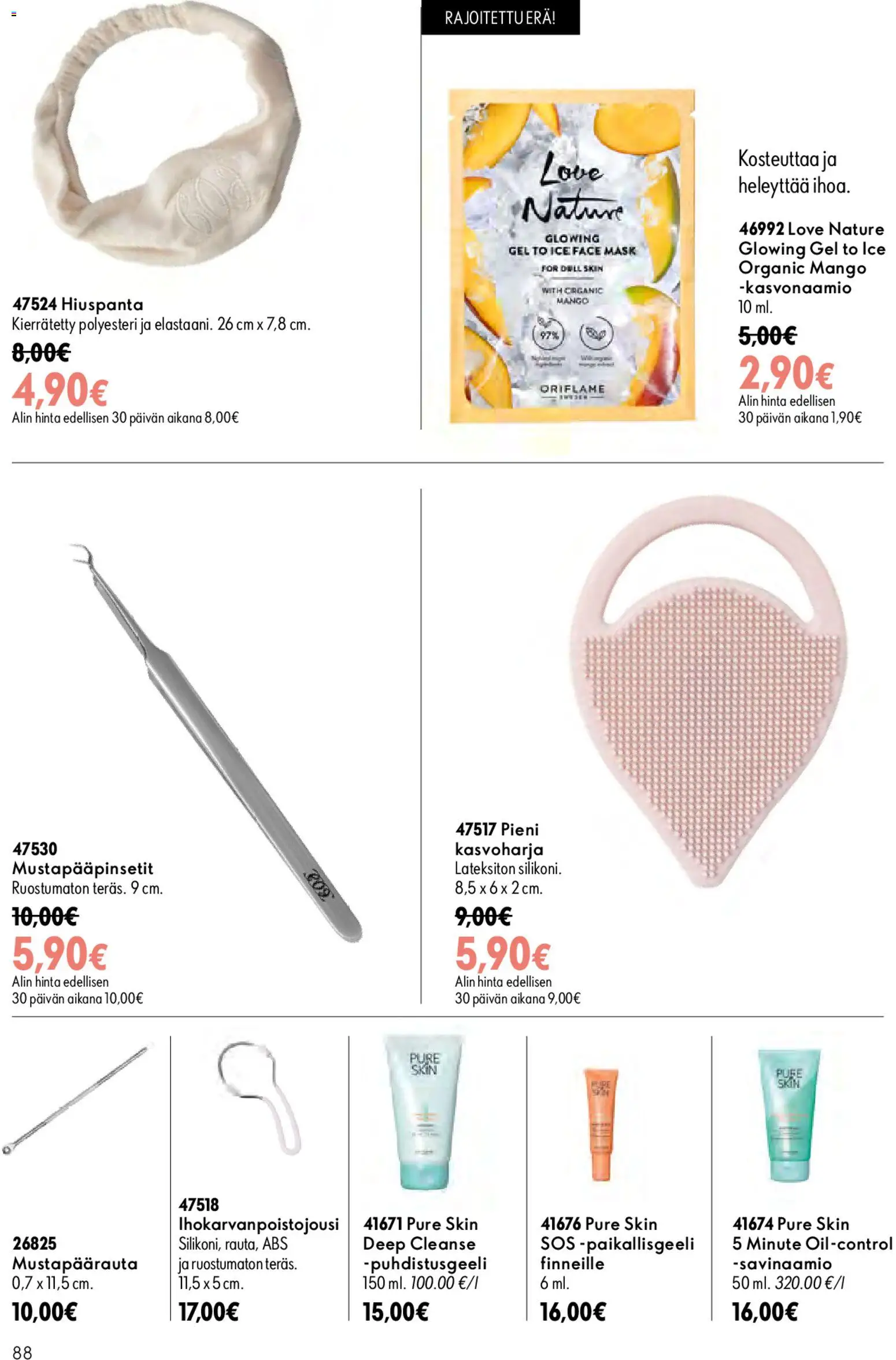 Oriflame - Esite 10 – voimassa 15/07/2026 alkaen | Sivu: 88