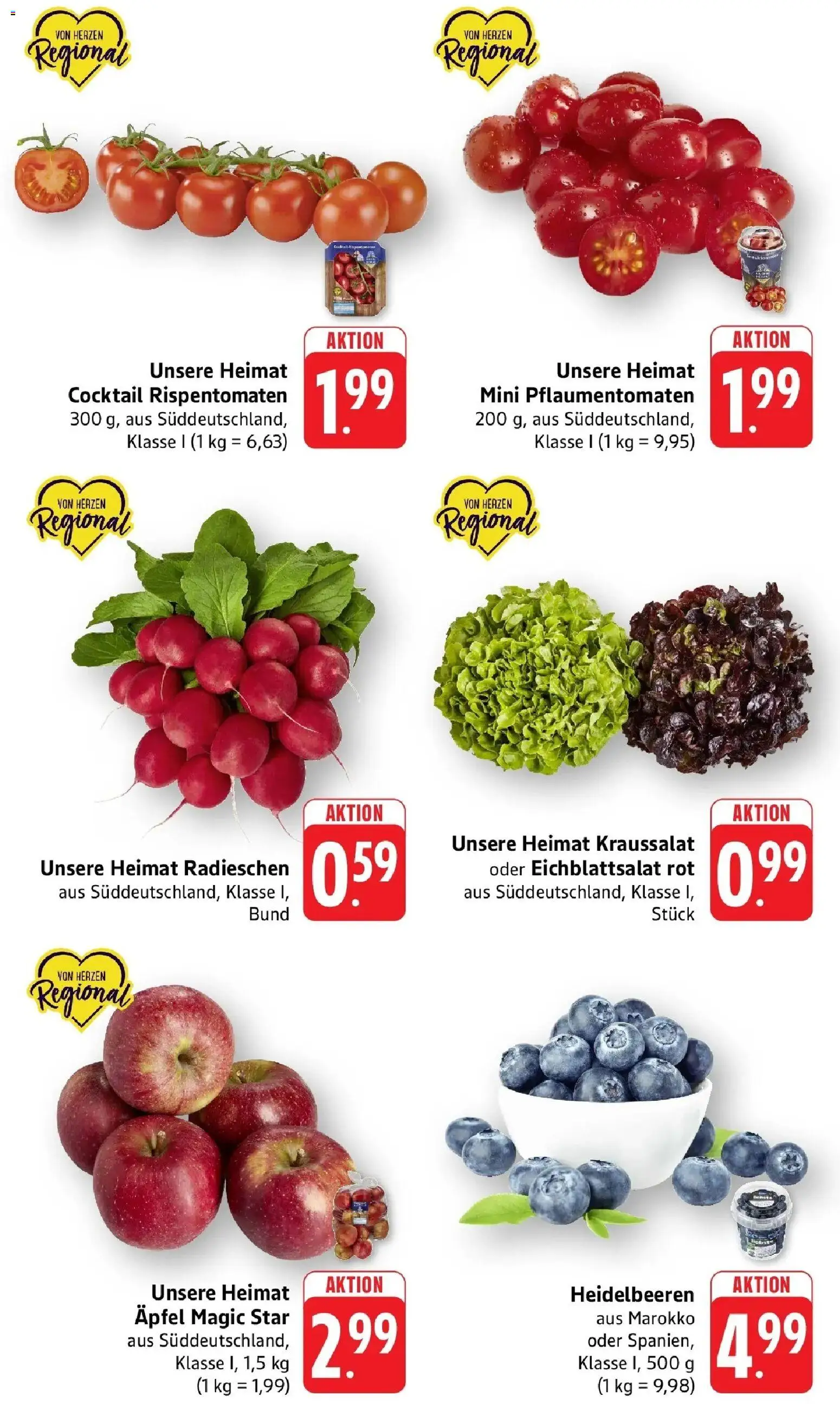 nah & gut Prospekt Gengenbach – gültig ab 26.05.2026 | Seite: 2 | Produkte: Äpfel, Heidelbeeren