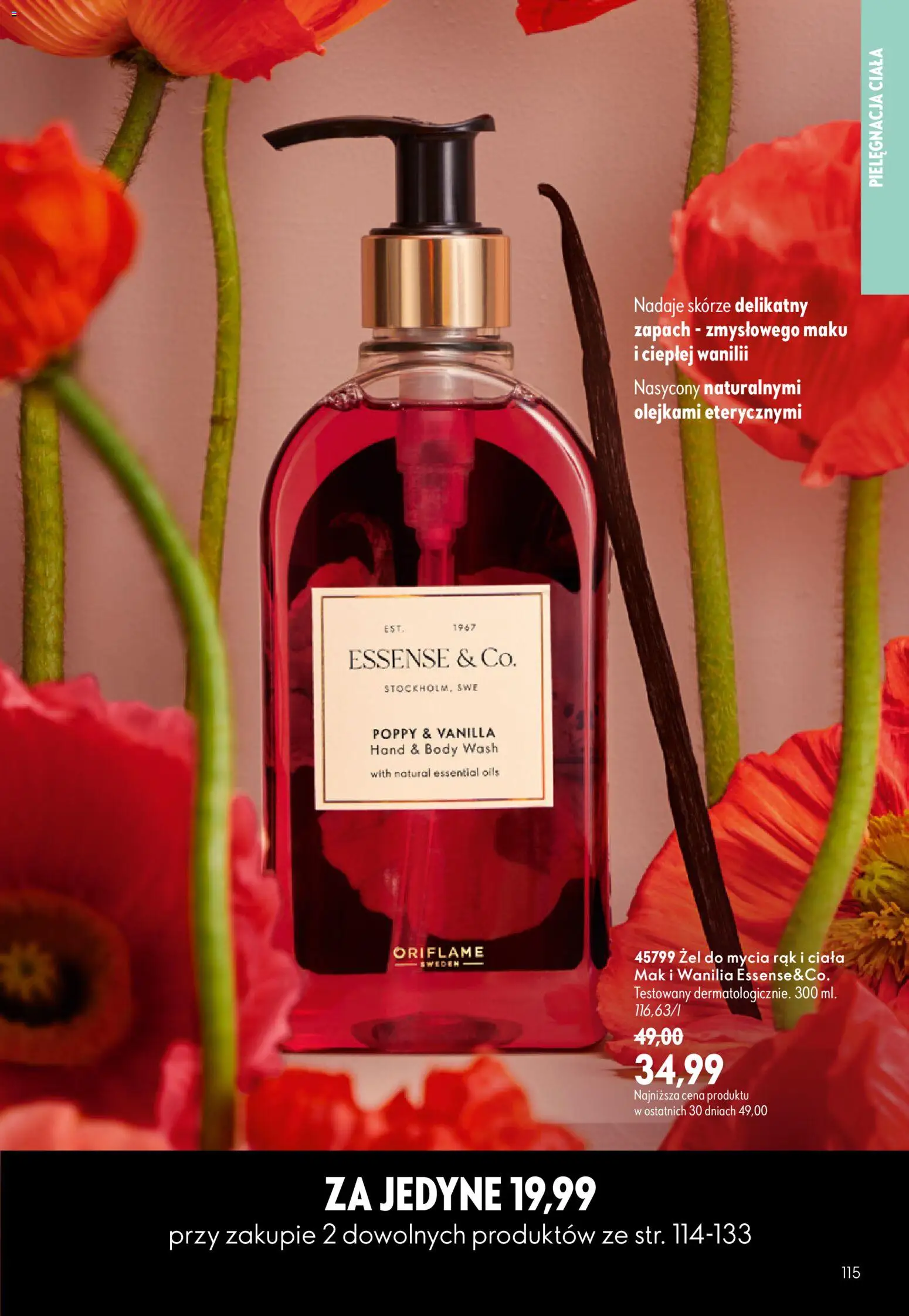 Oriflame Katalog 11 2026 od 29.07.2026 | Strona: 115 | Produkty: Mak, Zapach, Body, Wanilia