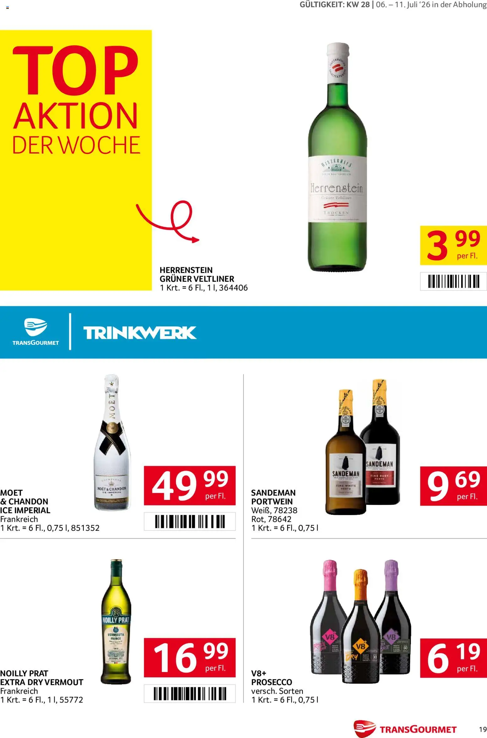 Transgourmet Flugblatt gültig ab 06.07.2026 | Seite: 19