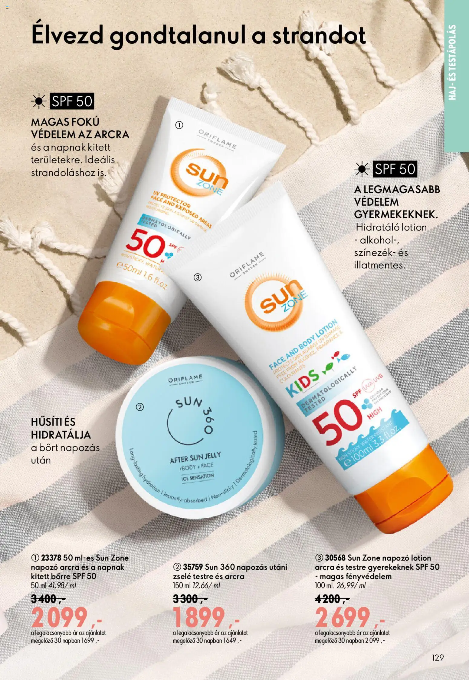 Oriflame akciós ujság - amely érvényes a következő dátumtól: 2026.07.08. | Oldal: 129 | Termékek: Alkohol, Body