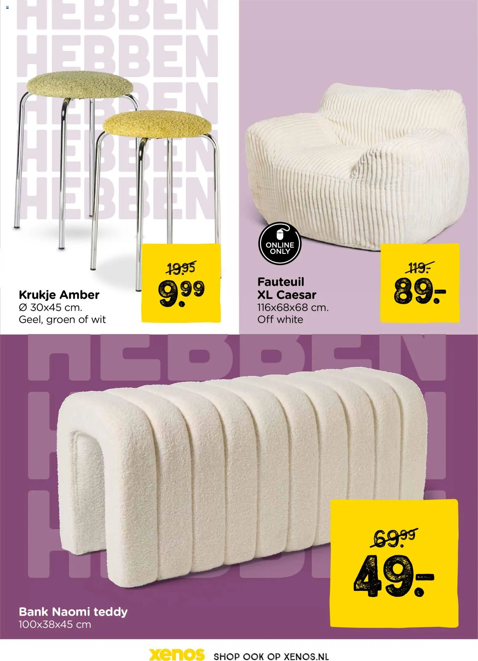 {H1} | Pagina: 7 | Producten: Bank, Fauteuil