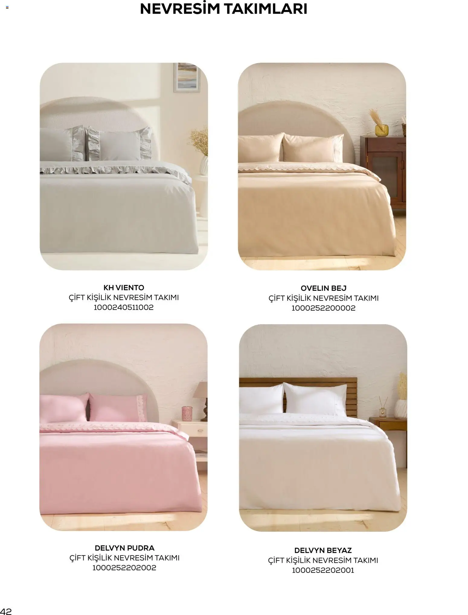 Karaca Home Katalog - 01.03.2026 tarihinden itibaren geçerlidir | Sayfa: 42 | Ürünler: Nevresim, Pudra, Nevresim takımları