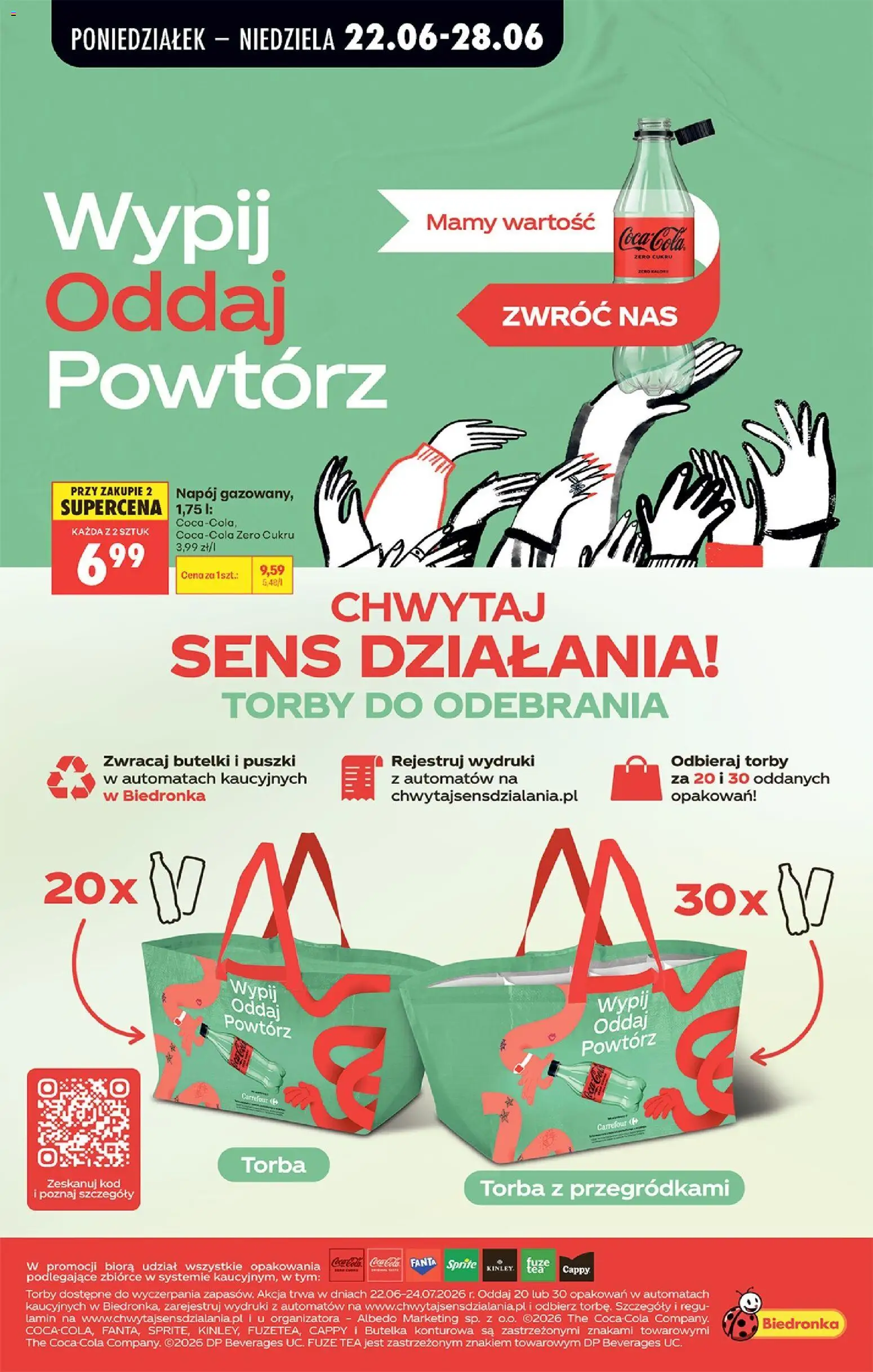 Biedronka gazetka od poniedziałku od 22.06.2026 | Strona: 79