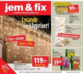 Jem & Fix erbjudanden - Förhandsvisning av reklamblad från butik Jem & Fix aktuell från 05/10/2026