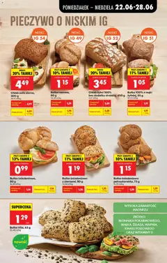 Pogląd oferty "Chleb całe ziarno, 300 g, Chleb całe ziarno, 300 g" - ważna od 22.06.2026 | Strona: 45