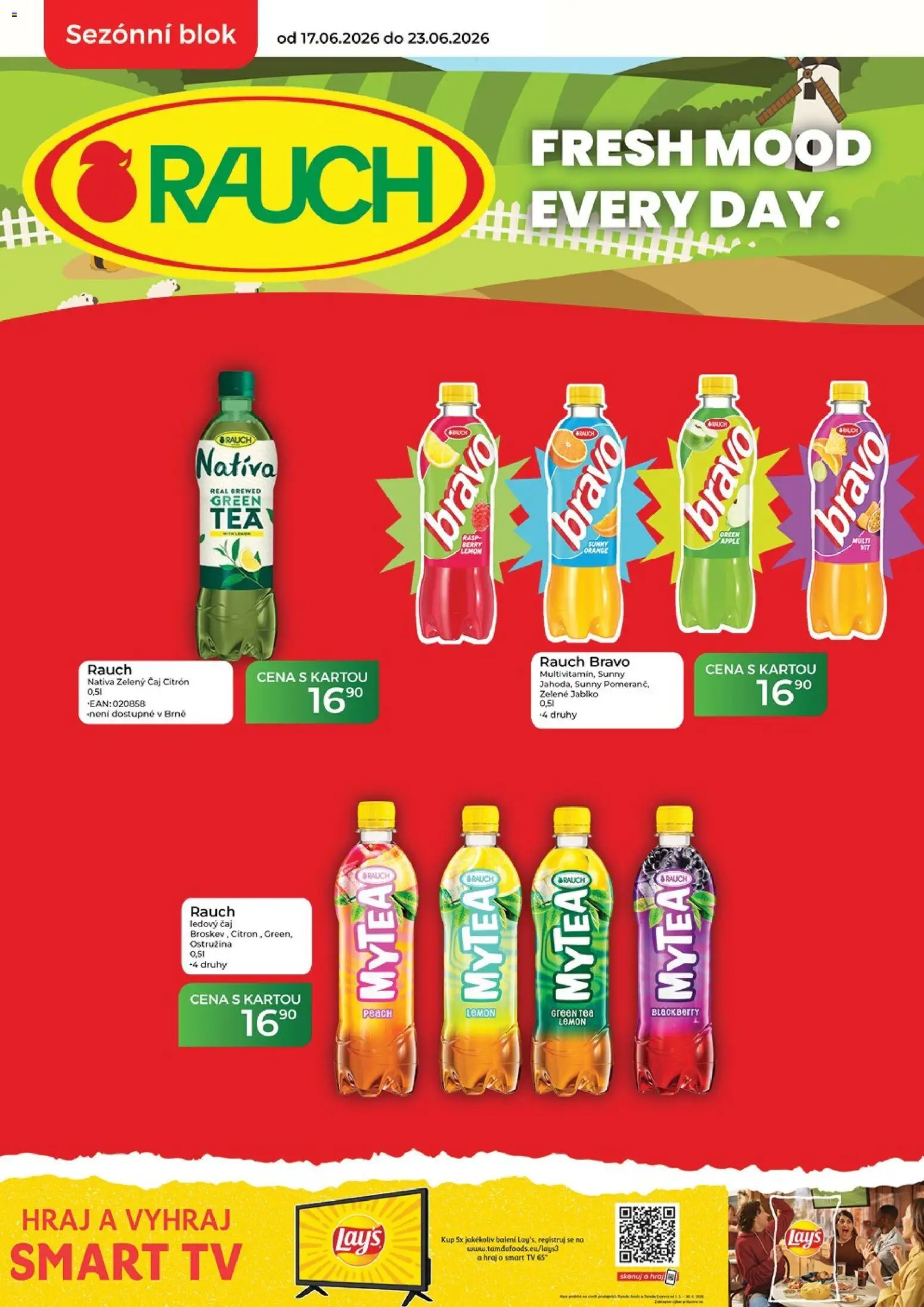 Tamda Foods leták od 17.06.2026 | Strana: 6 | Produkty: Zelený čaj, Tv, Blok, Lay's